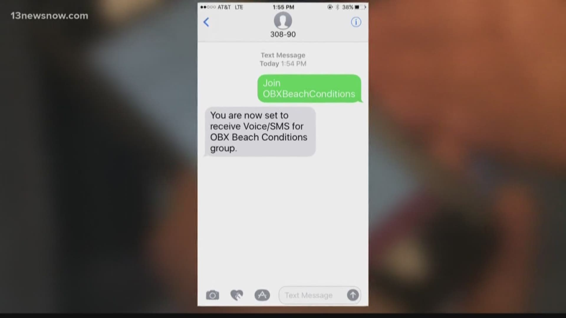 New text alert system to alert OBX beachgoers of surf conditions |  13newsnow.com