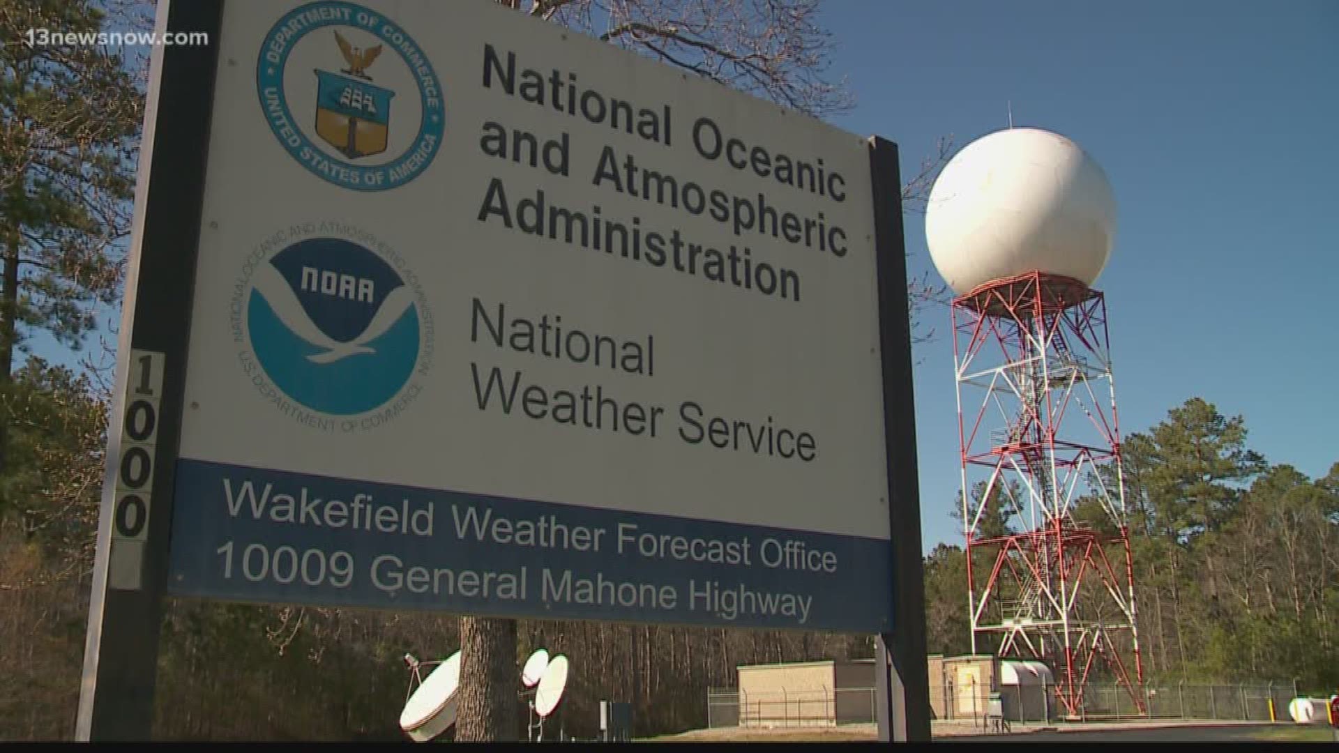 A radar was down at the NWS during the most recent storm