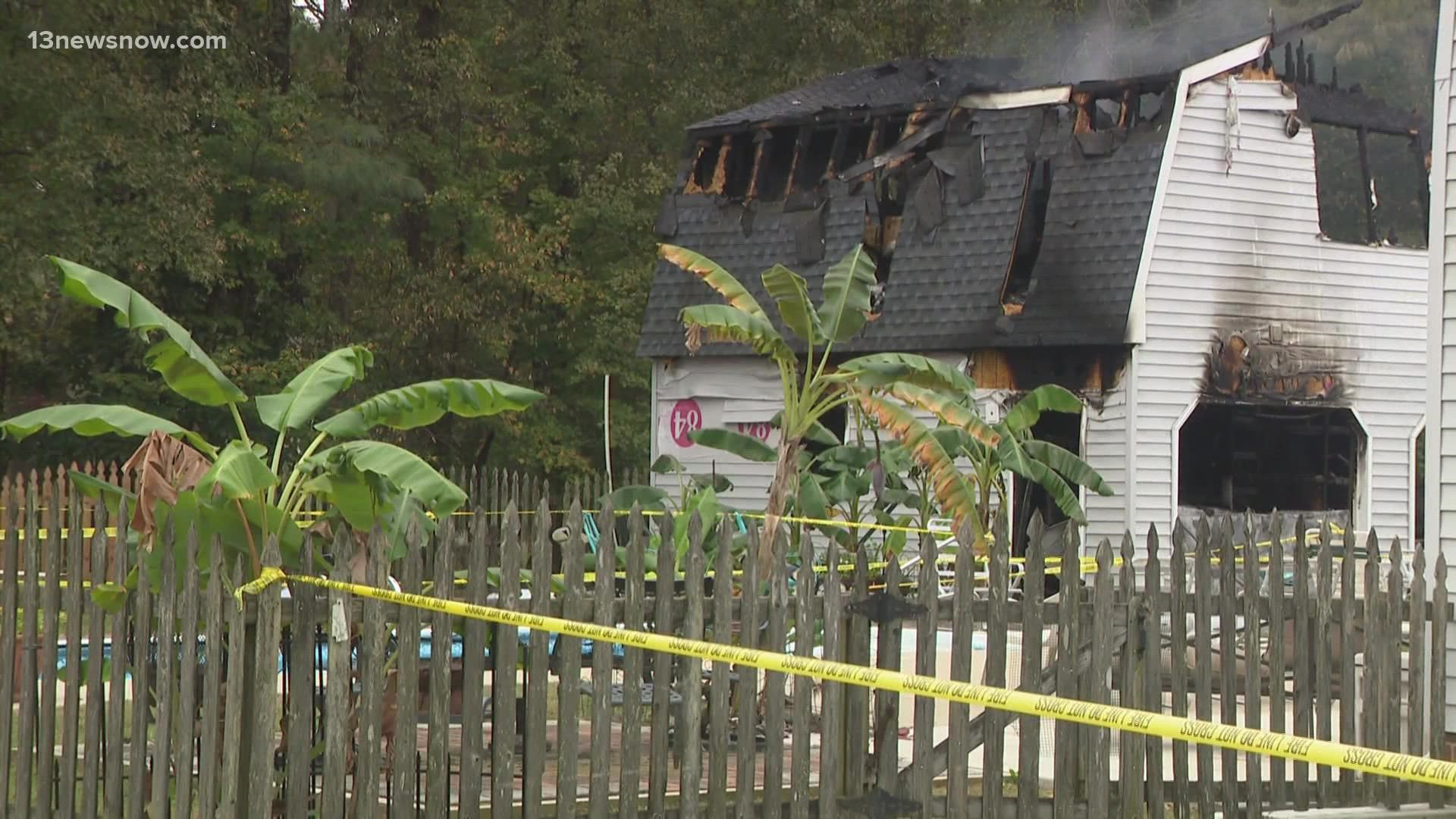 Chesapeake Fire Department said crews recovered two bodies from a detached garage fire in the 900 block of N Haven Circle. It's located in the Great Bridge area.