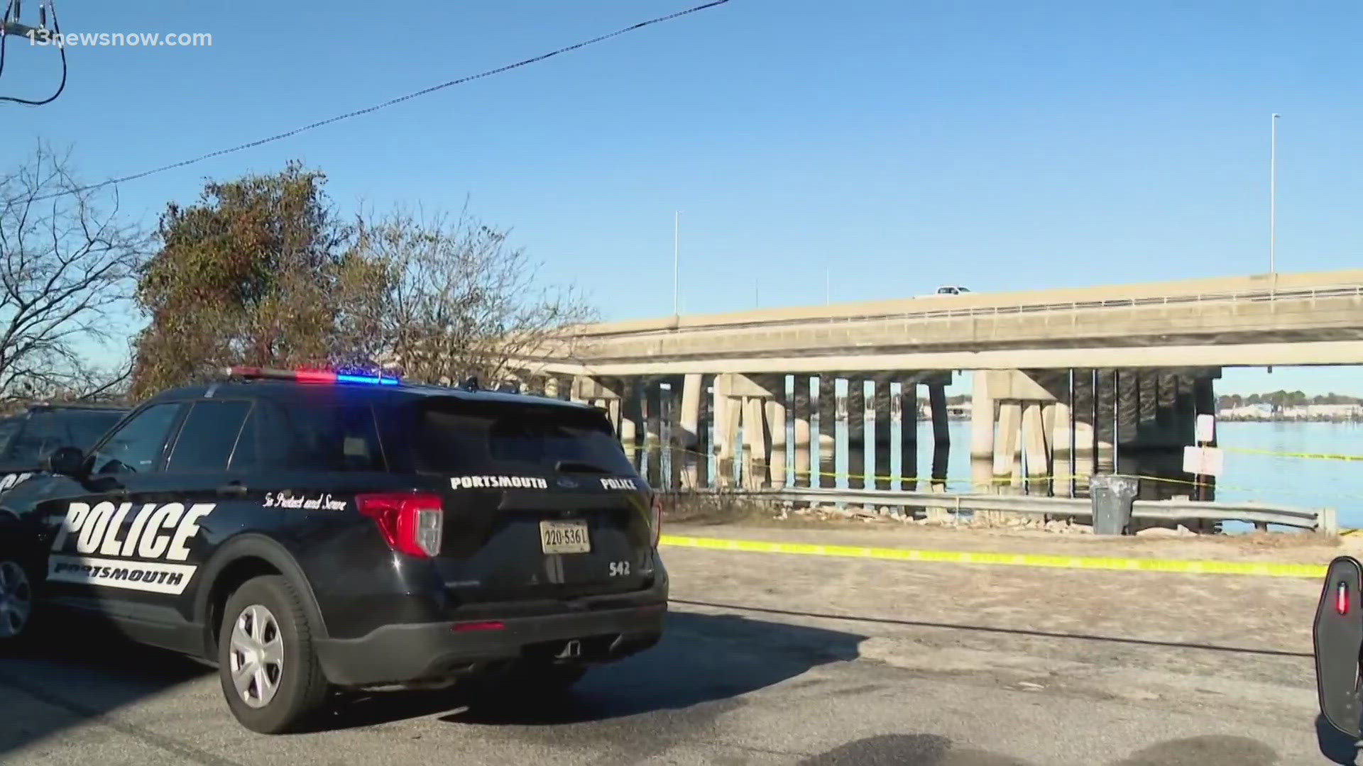 The crash happened around 8 am. A detour has been set up on West Norfolk Road.