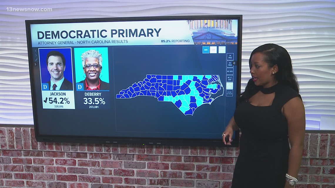 Super Tuesday Primary Election Results In Virginia And North Carolina ...