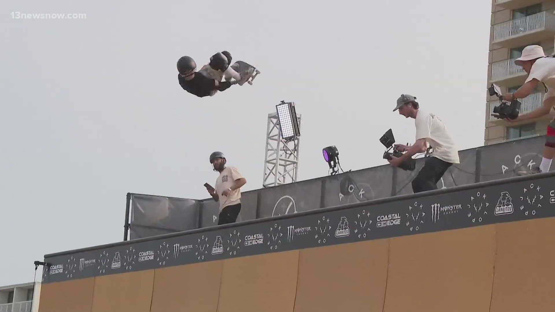 The three-day Jackalope Festival showcased skateboarders and other high-adrenaline athletes at the Virginia Beach Oceanfront this weekend.