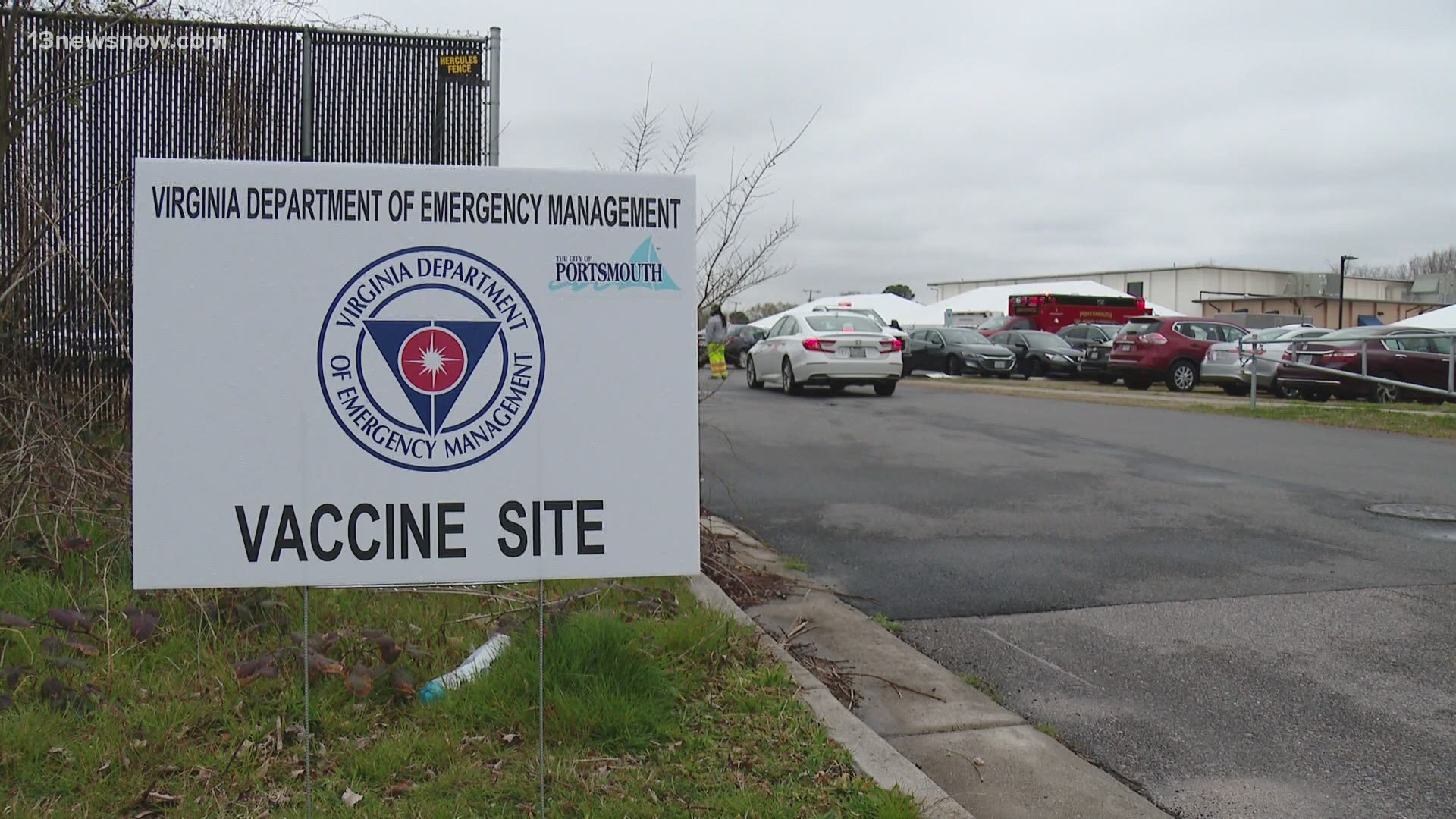 A mass COVID-19 vaccine clinic is up and running at Portsmouth's SportsPlex.