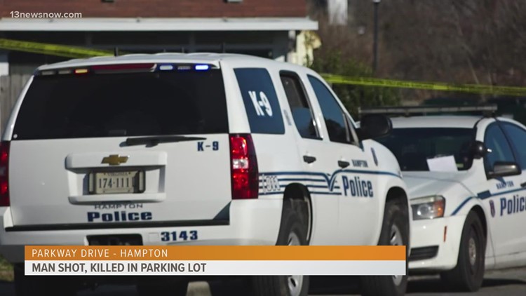Man shot, killed in Hampton parking lot