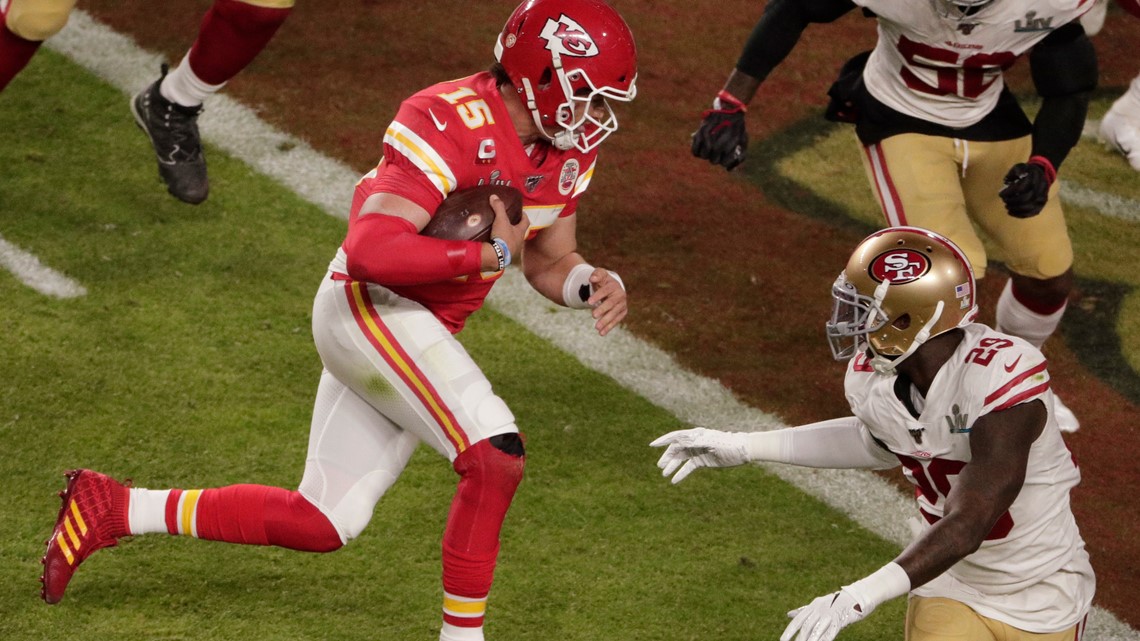 Patrick Mahomes leads Chiefs' rally past 49ers in Super Bowl, 31-20