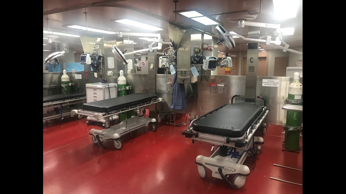 PHOTOS On board U.S. Naval Hospital Ship Comfort