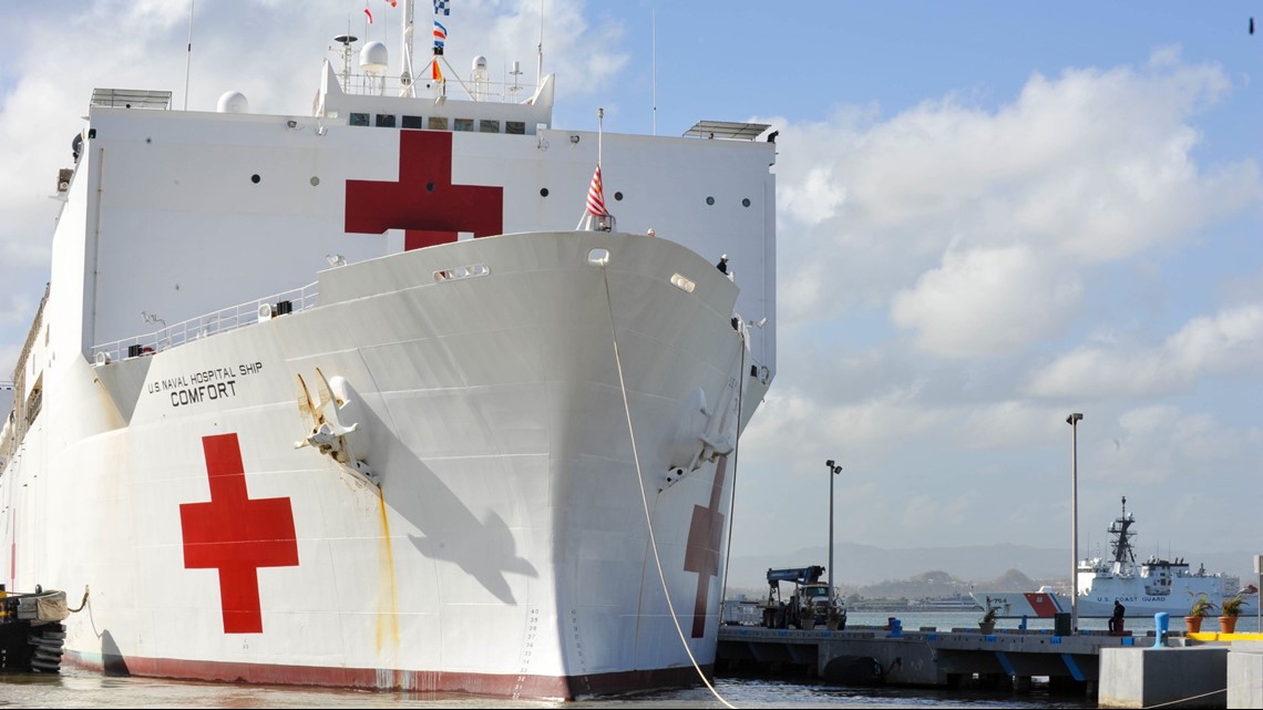 Hospital Ship Usns Comfort Heads To Central And South Americas