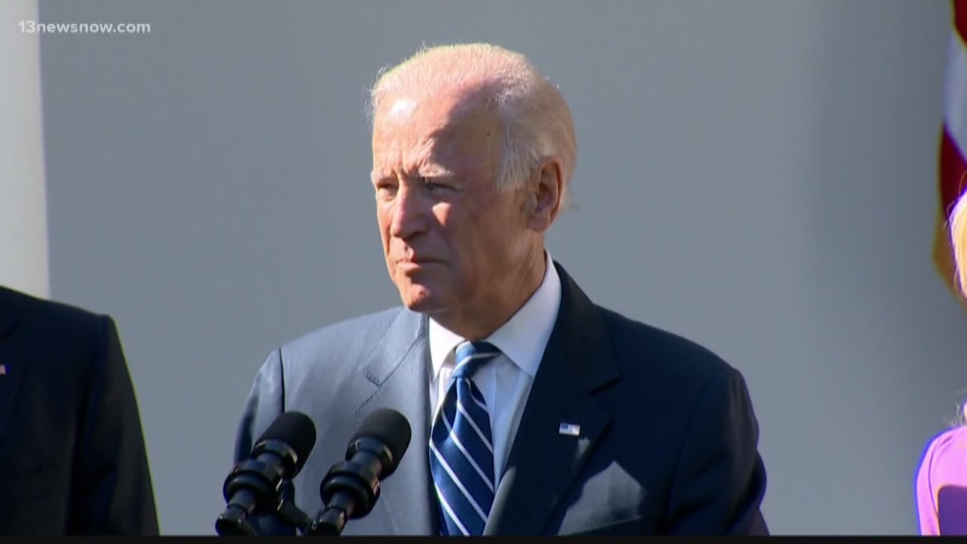 Former Vice President Joe Biden will be stopping in Newport News this week.