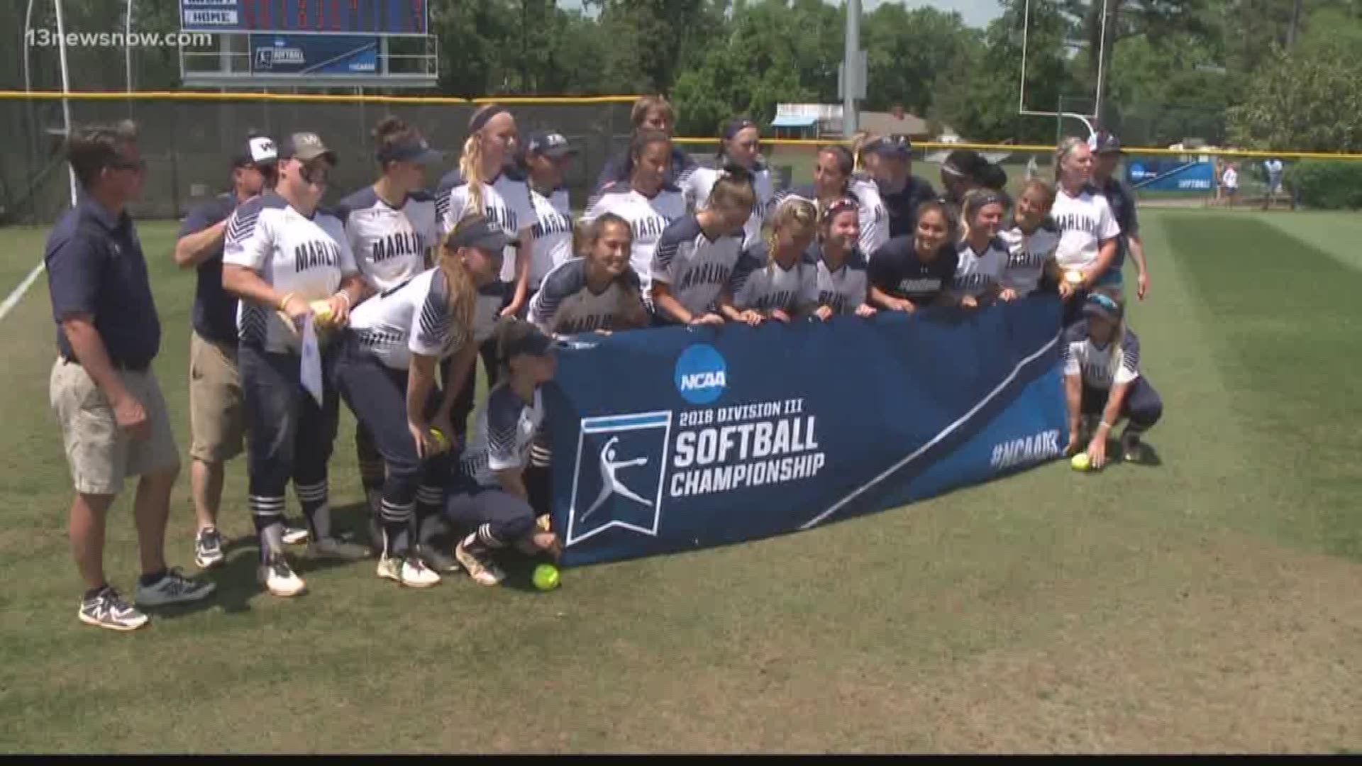 Virginia Wesleyan is headed back to the NCAA Division 3 Softball World Series. They won it all last year and are determined to have more fun this year.