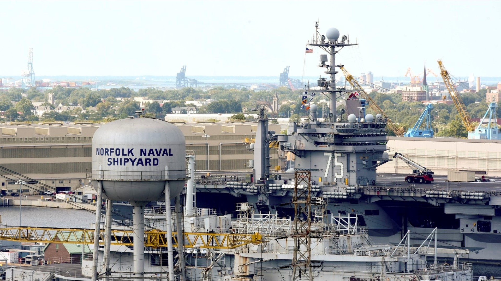 Partial government shutdown will not impact Norfolk Naval Shipyard