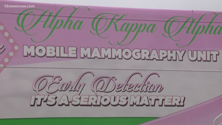 Sorority provides free mammograms in Hampton