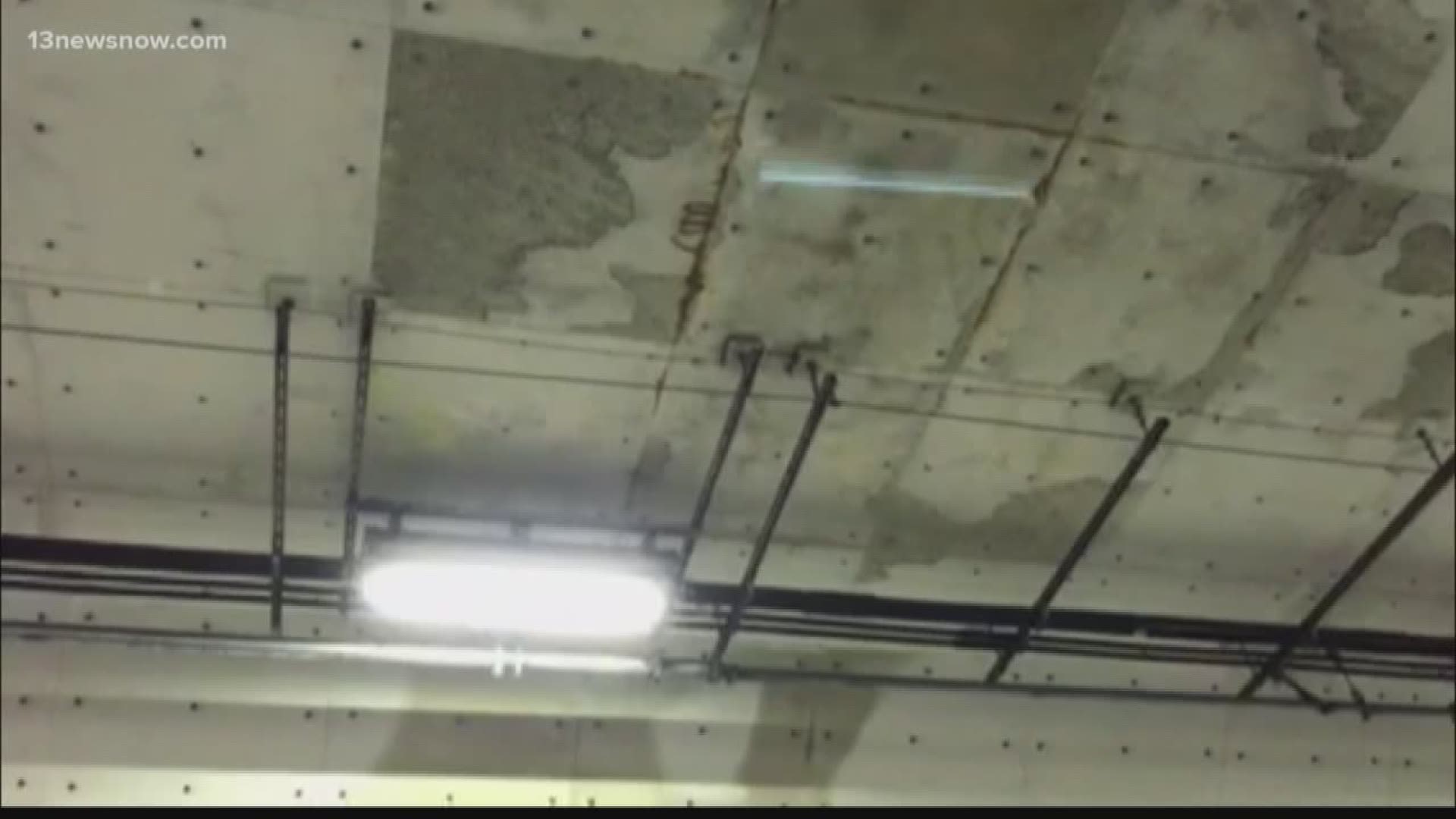 The Midtown Tunnel is leaking | 13newsnow.com