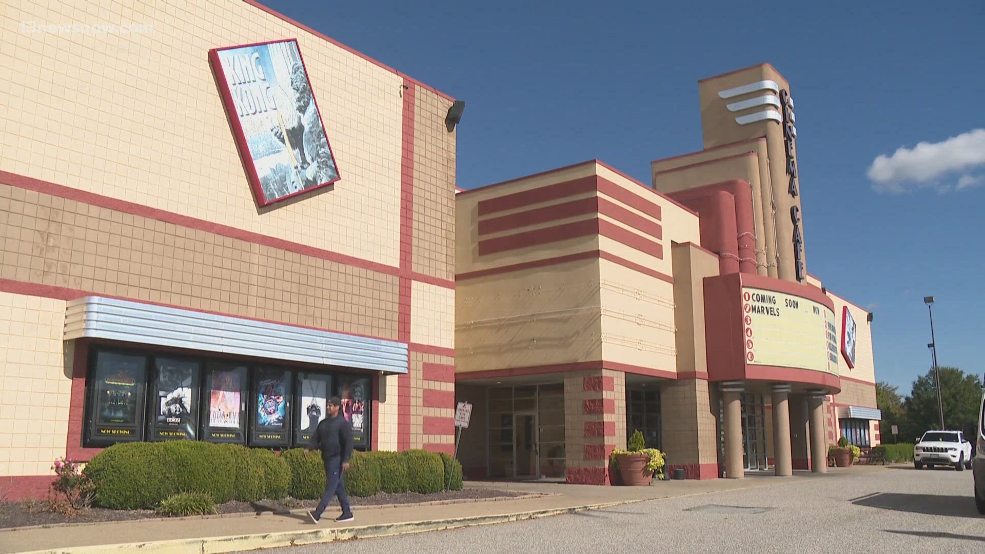 The end of a lease agreement is the reason behind the closure of Cinema Cafe in Hampton.