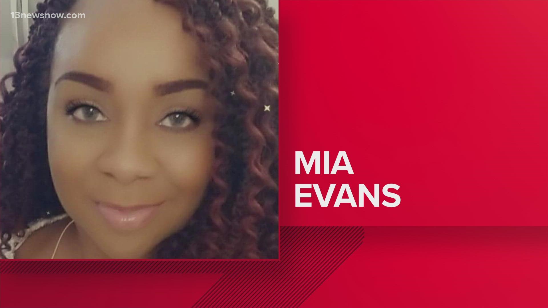 Mia Evans and her dog died in a fire Tuesday.