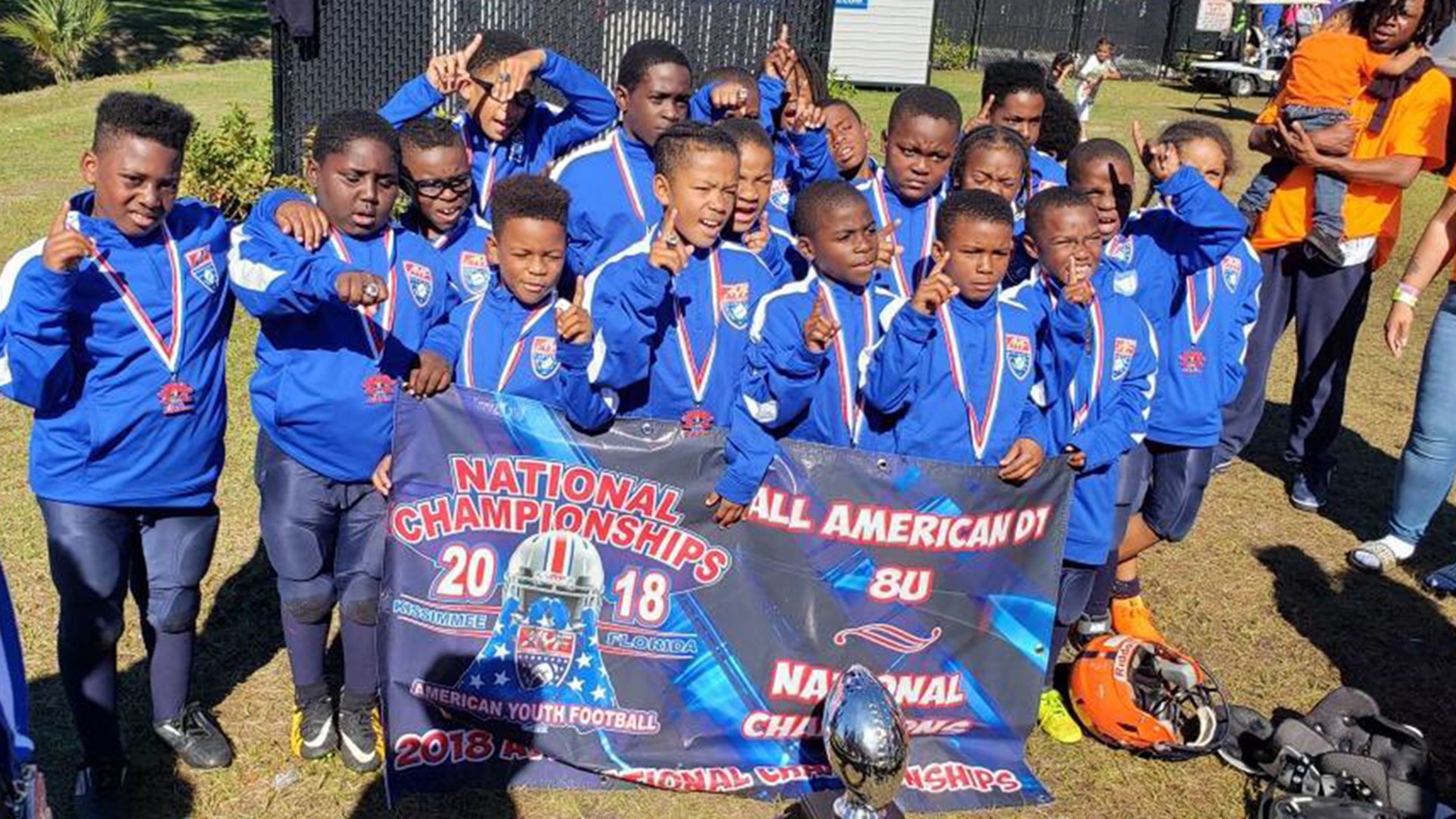 Local youth football team with historic national championship win in ...