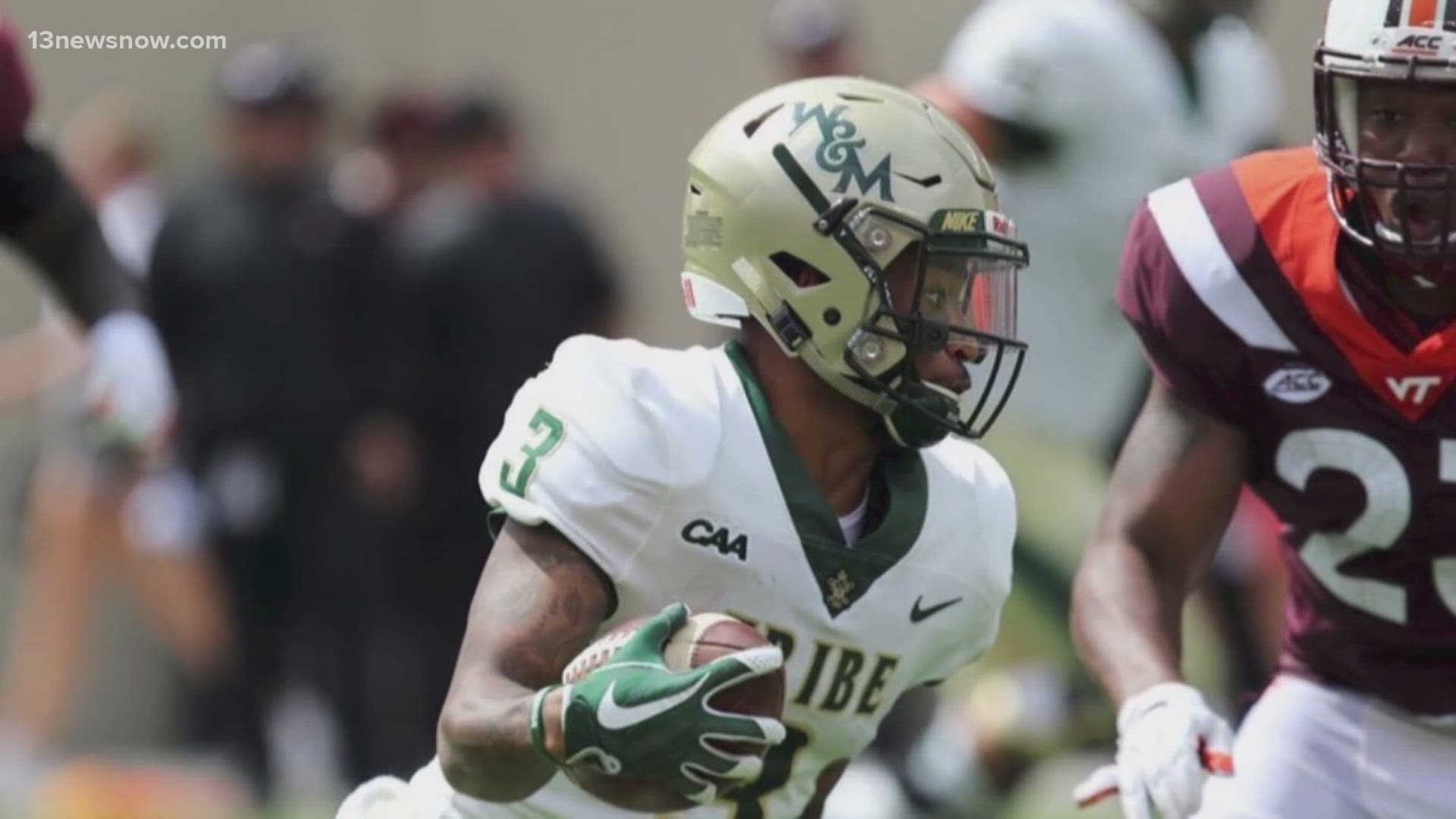 A trial began in Norfolk in the shooting death of a William and Mary football player in 2019. Keith Bryant is charged with killing Nate Evans.