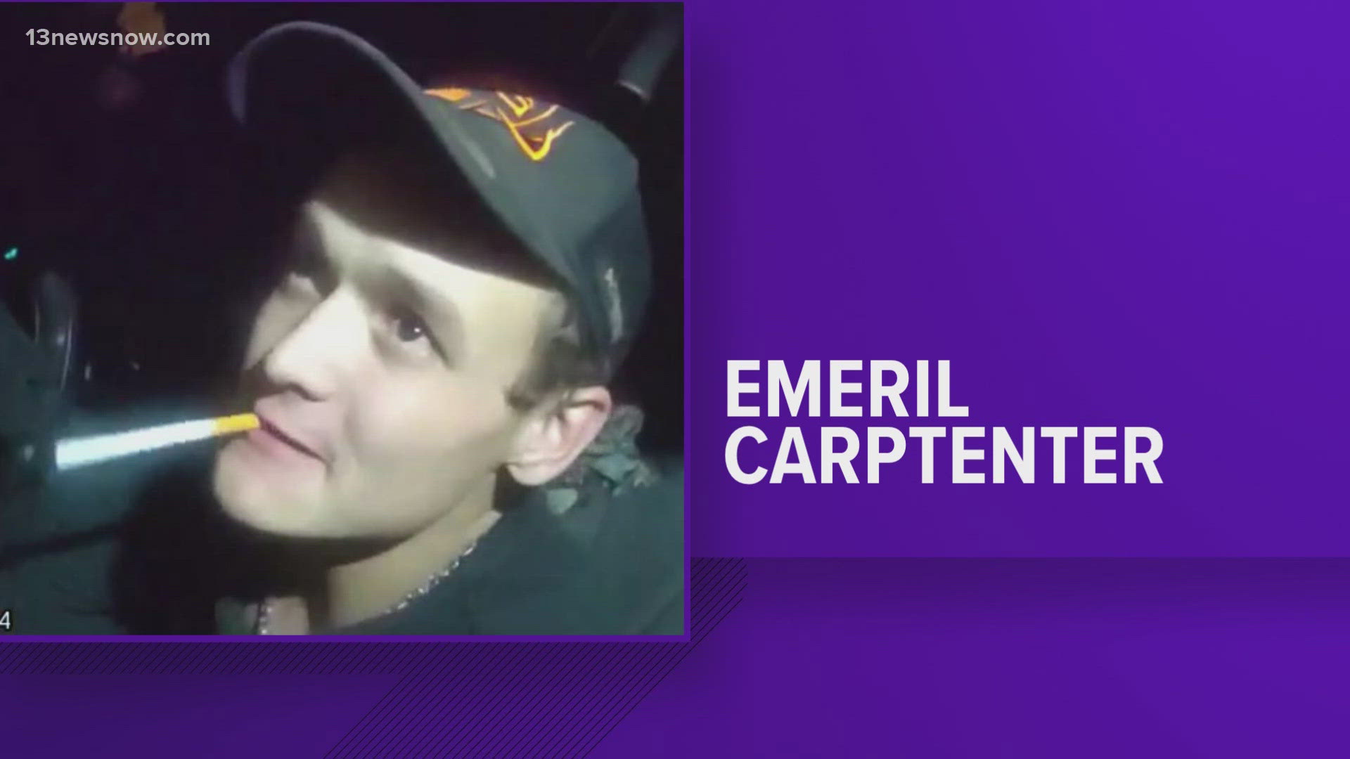 21-year-old Emeril Carpenter now faces a slew of charges.