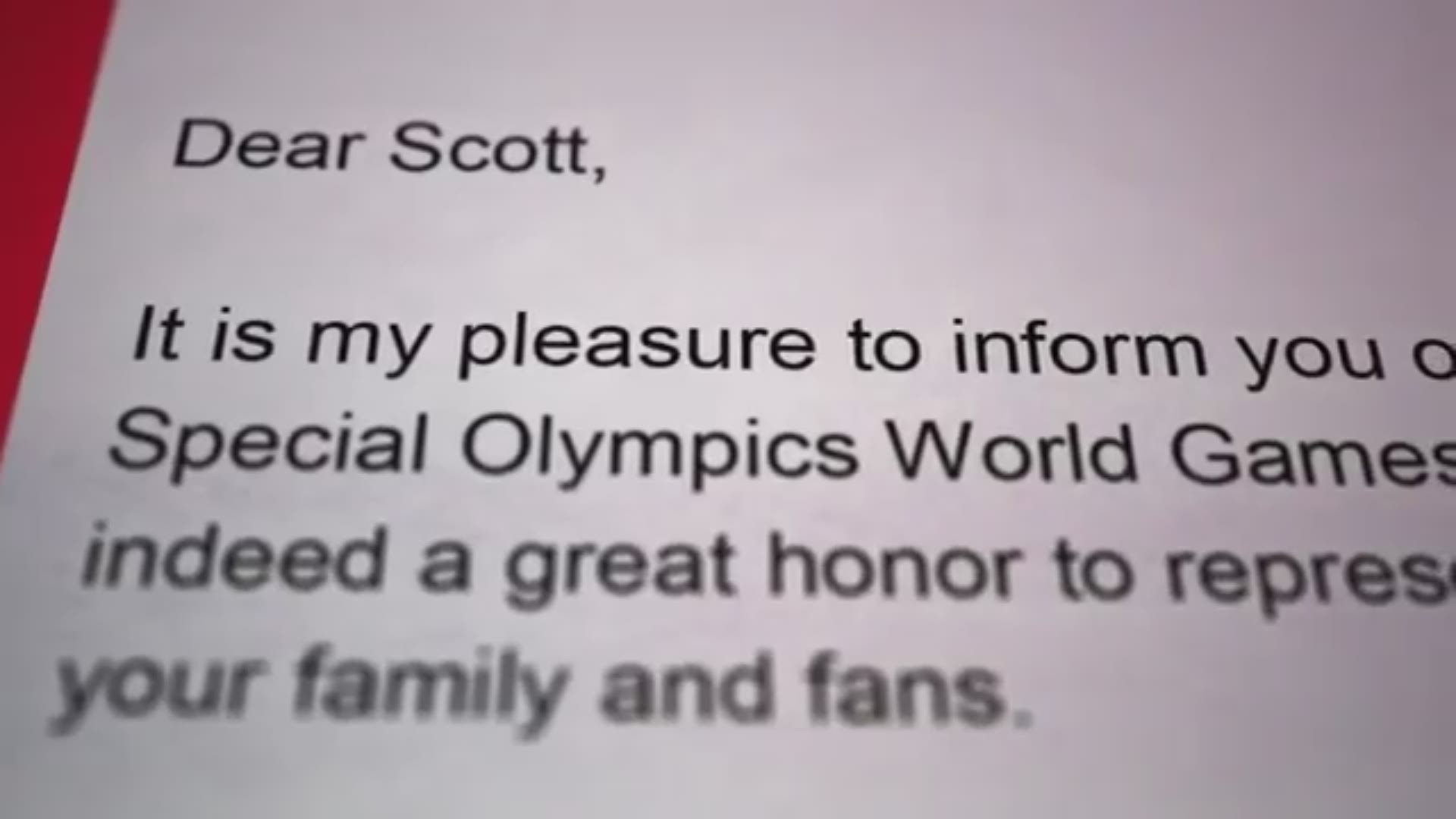 Video courtesy of Virginia Special Olympics.