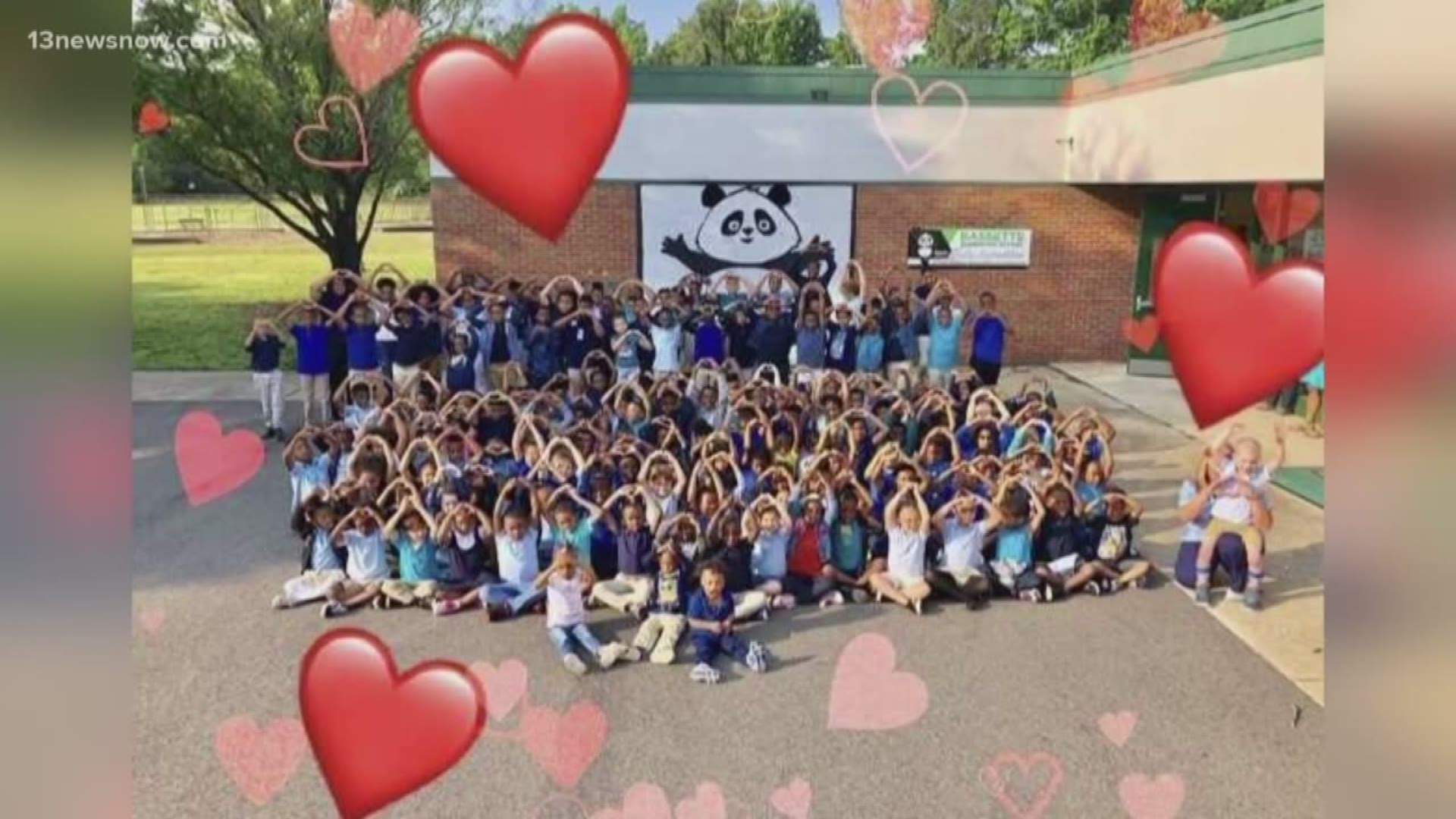 Virginia Beach City Public Schools asked students and staff to wear blue to show support and people across Hampton Roads joined in. CHKD Director of Mental Health said parents need to be ready to help their children cope and seek professional help if needed.