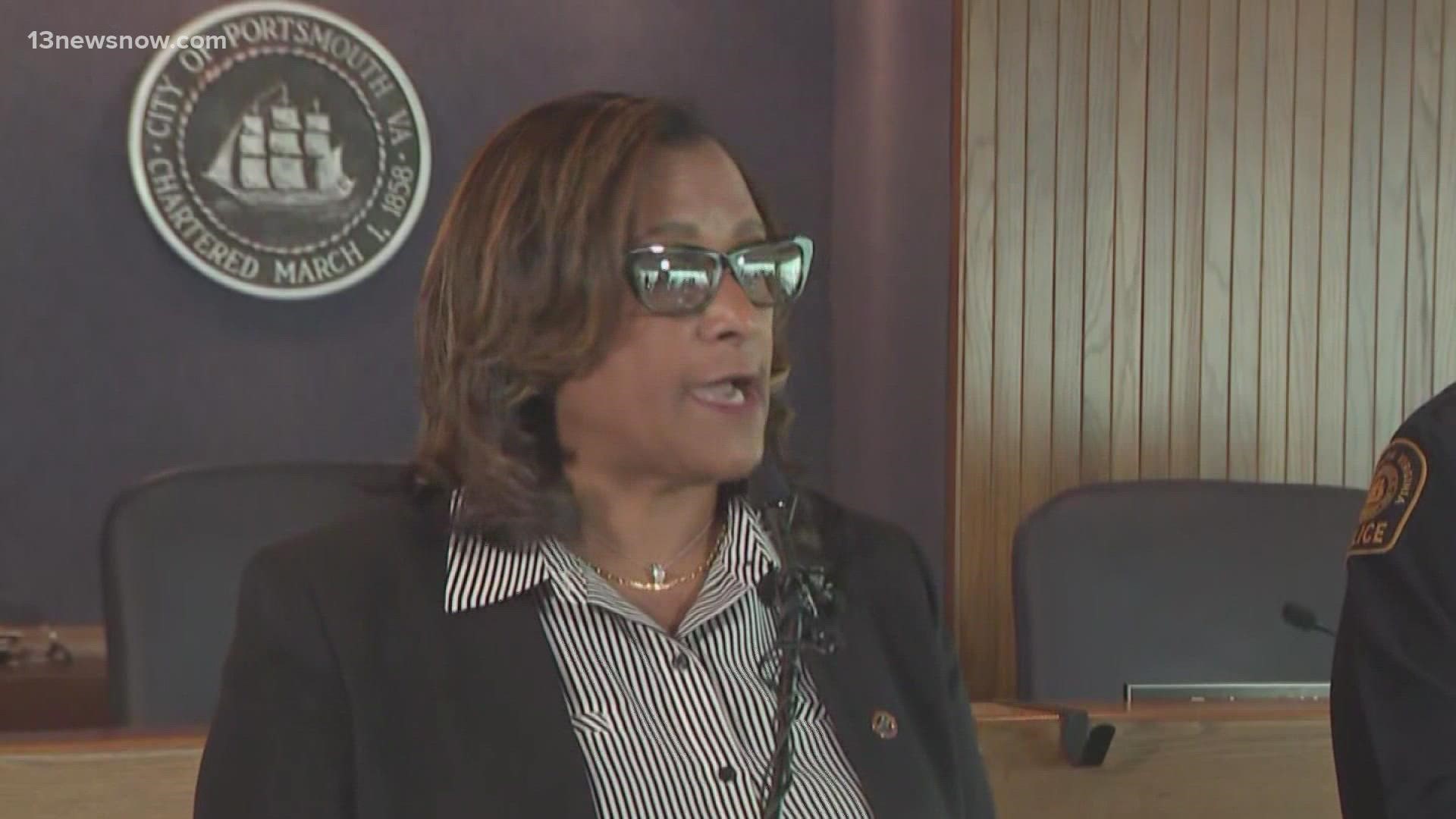 Tonya Chapman is accusing Mayor Shannon Glover and Councilman Bill Moody of breaching her contract by creating a hostile work environment.