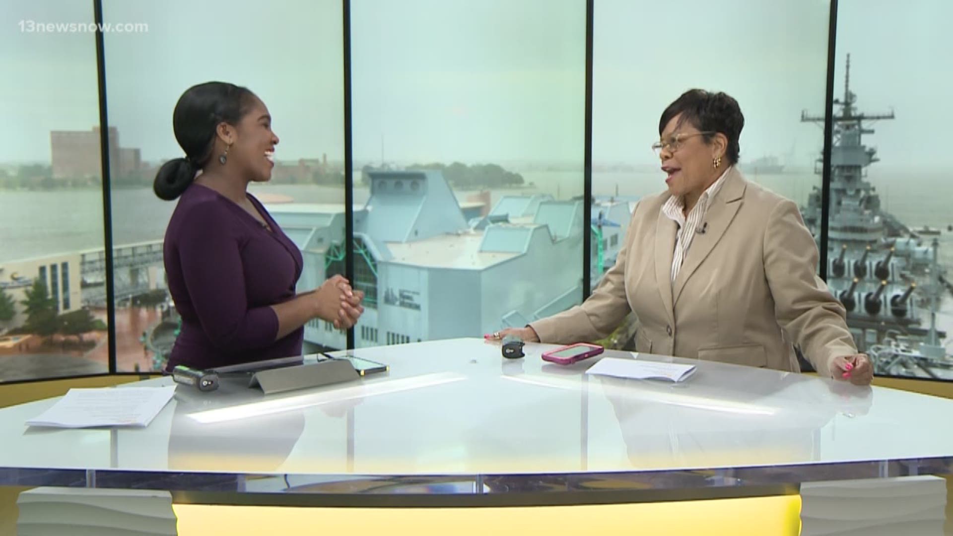 13News Now Ashley Smith sits down with Robin Byrd to talk about the 3rd Annual Hampton Roads UNCF Mayors' Masked Ball.