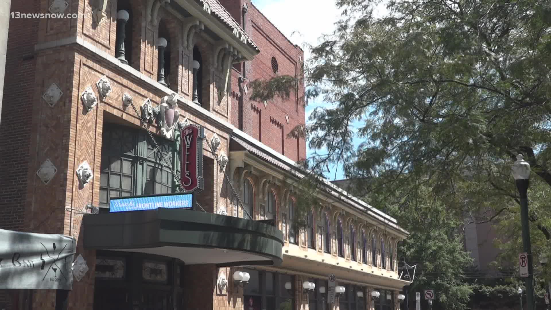 The Wells Theatre has more than a century of history in Downtown Norfolk. Workers believe some people loved this place so much, they never left.