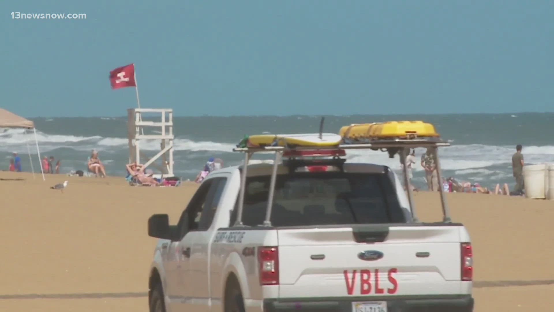 Two children were rescued from the water at the Virginia Beach oceanfront Monday morning. This is a different rescue from the two missing swimmers over the weekend.