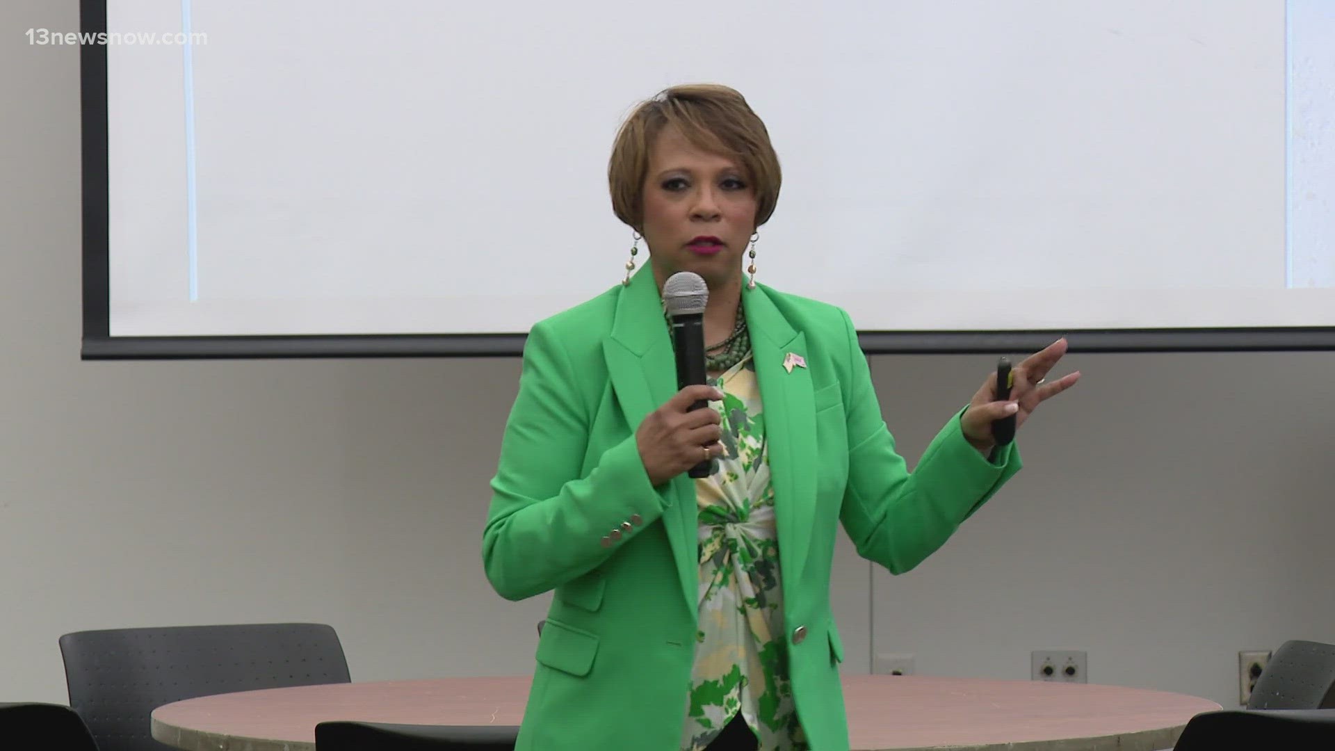 Best-selling author, journalist and legal analyst Sophia Nelson took some powerful self-care lessons to Norfolk State University.
