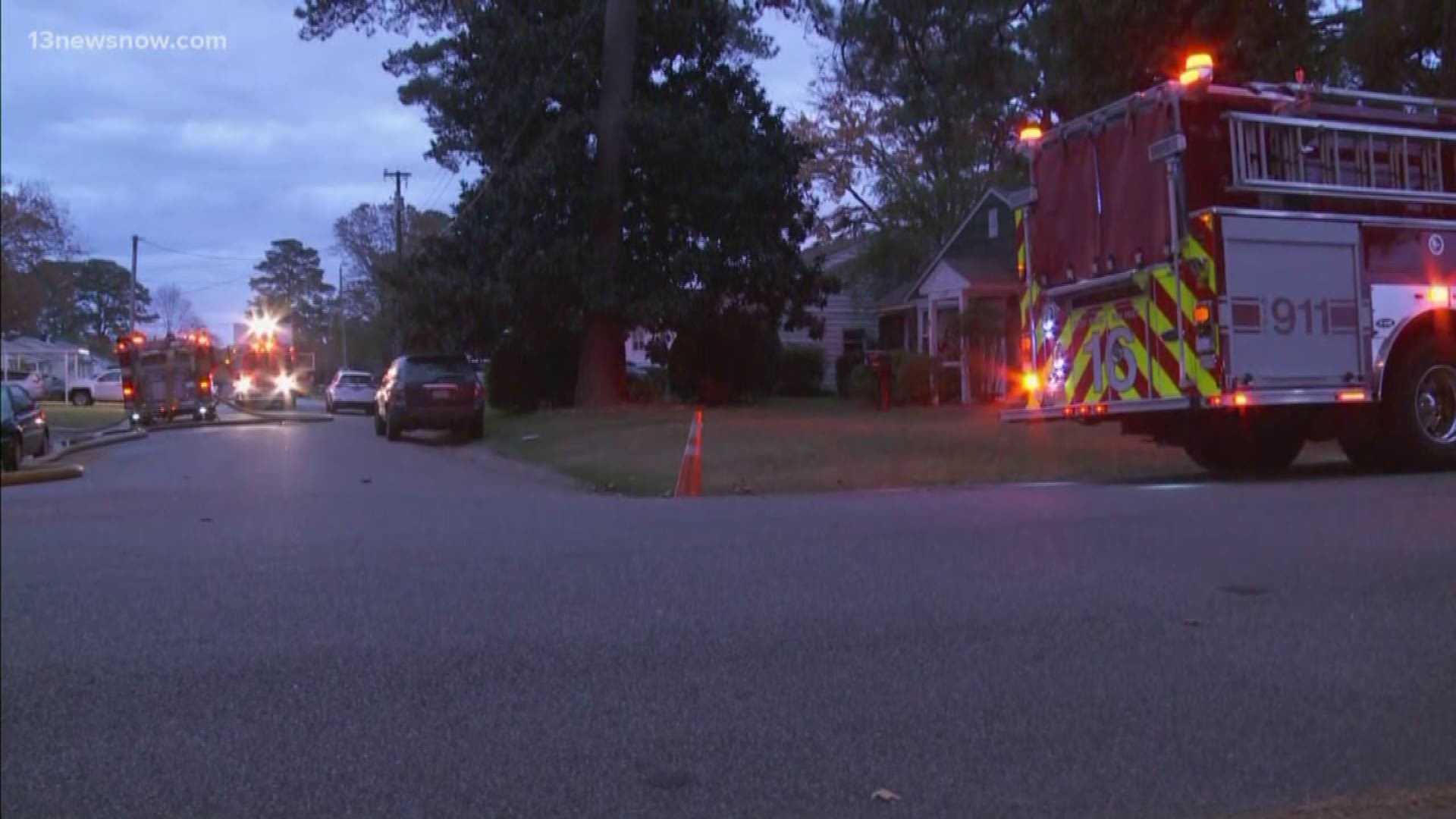 House fire in Virginia Beach