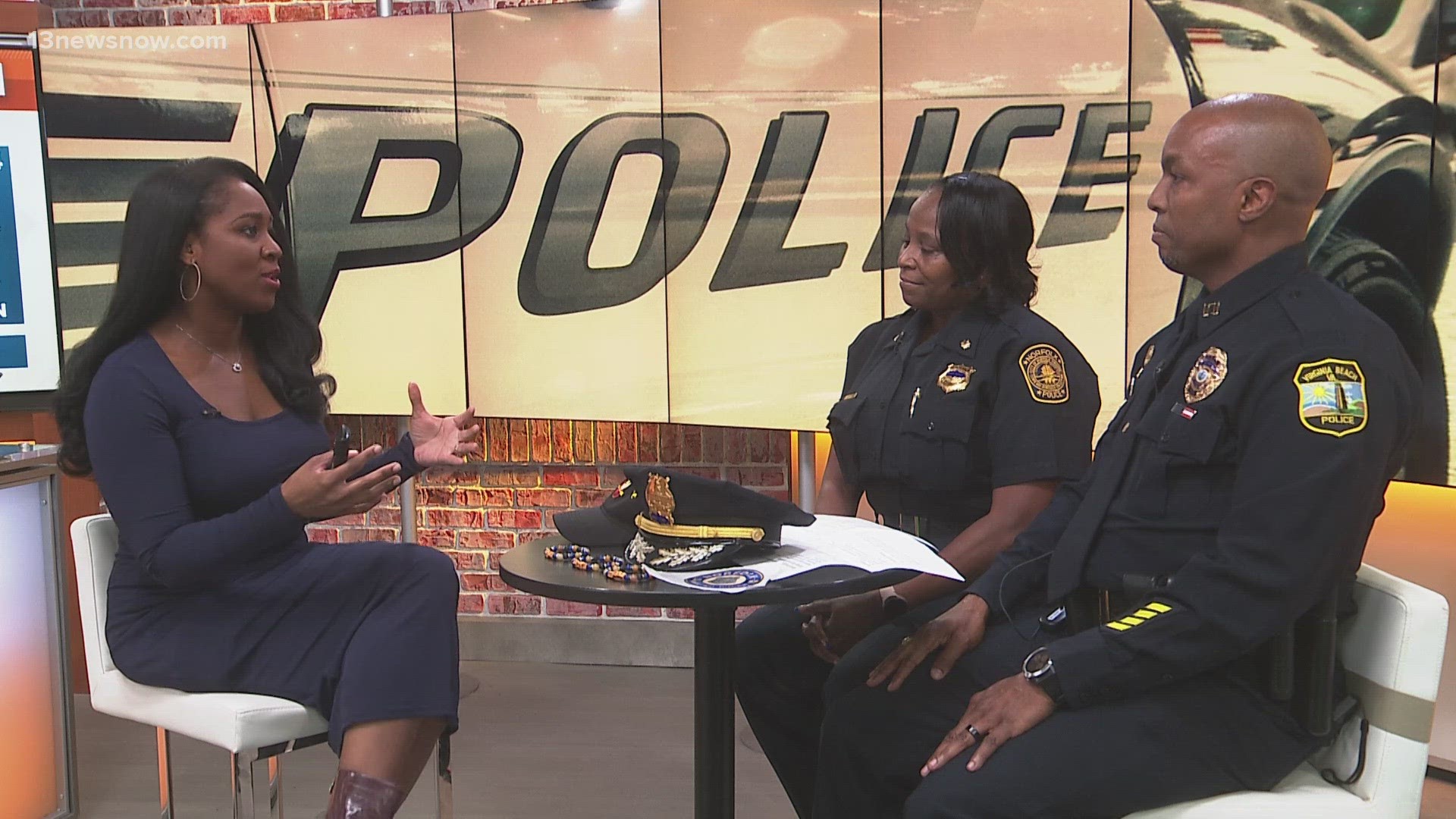 Norfolk Police Assistant Chief Michele Naughton, and Virginia Beach Police Captain Will Gervin discuss this weekend’s training conference and career fair.