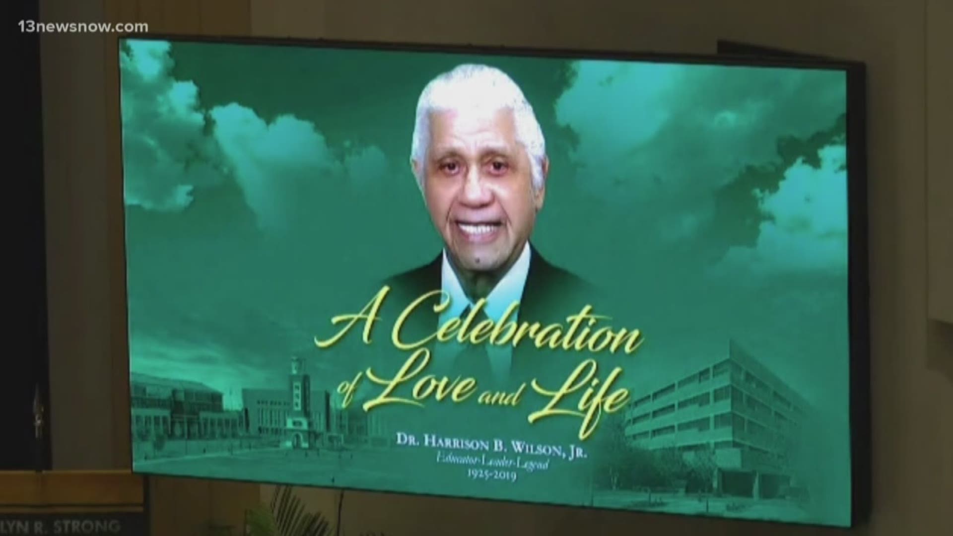 Family and friends came together to honor the former NSU President Dr. Harrison B. Wilson Jr.