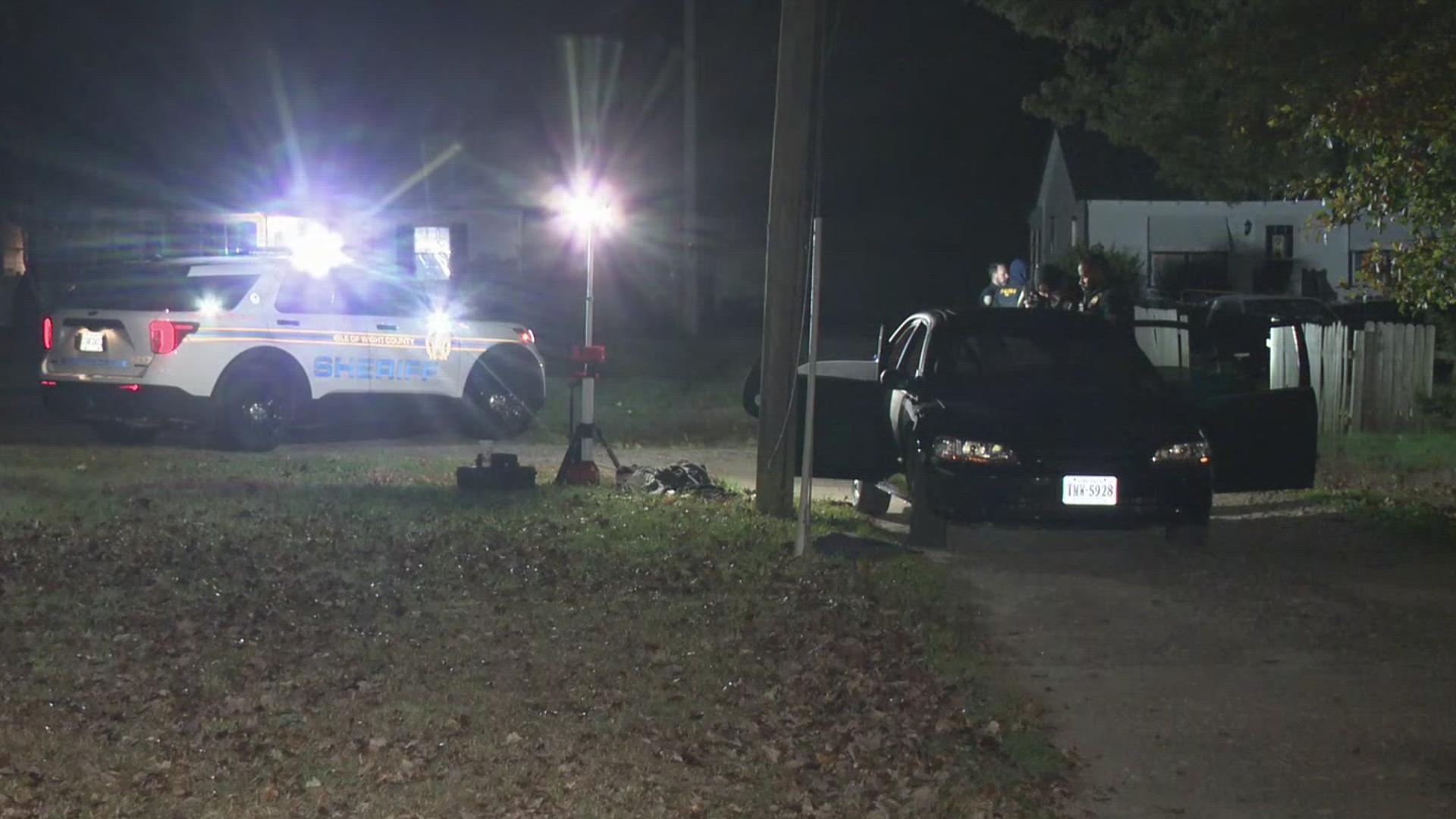 According to the Isle of Wight County Sheriff's Office, the shooting happened around 5:30 p.m. at the 15000 block of Smiths Neck Road in Carrollton.