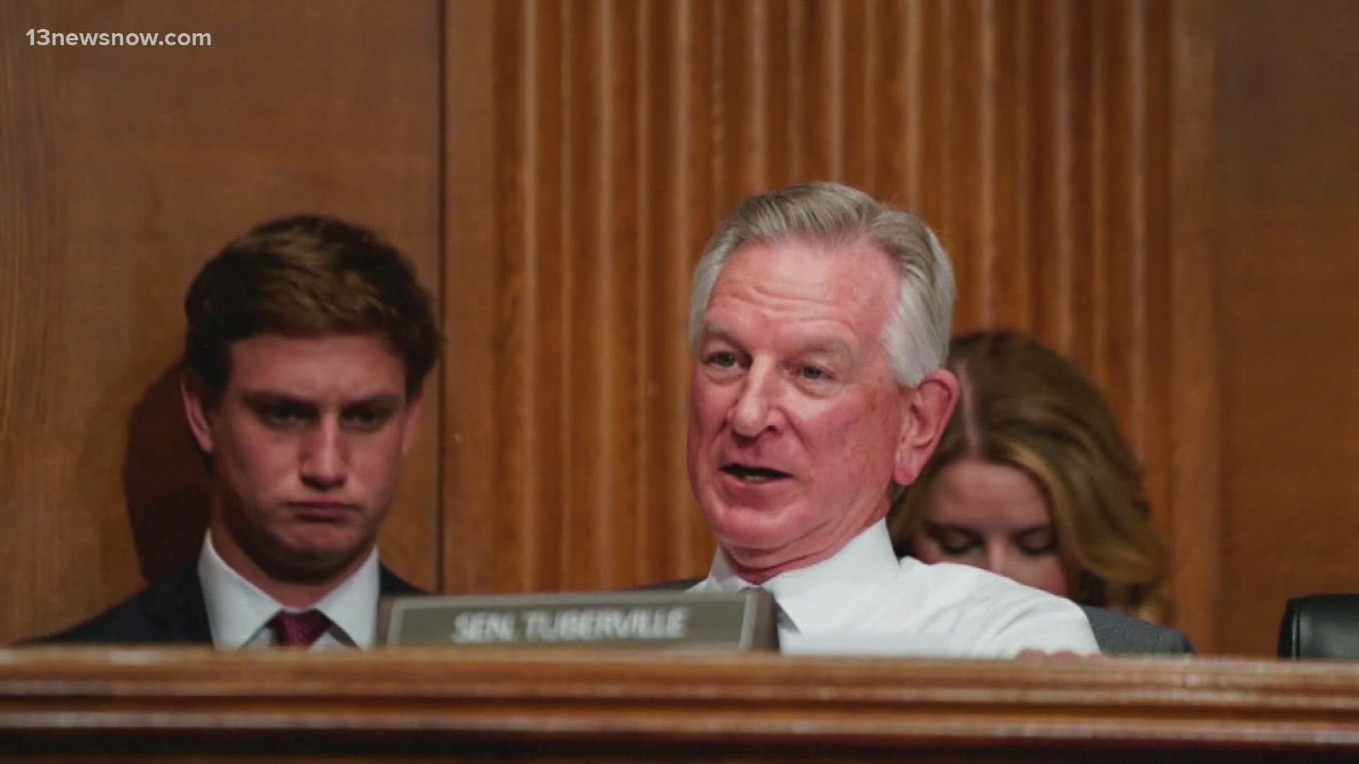 For months, Sen. Tommy Tuberville has kept military promotions in limbo as part of an abortion protest.