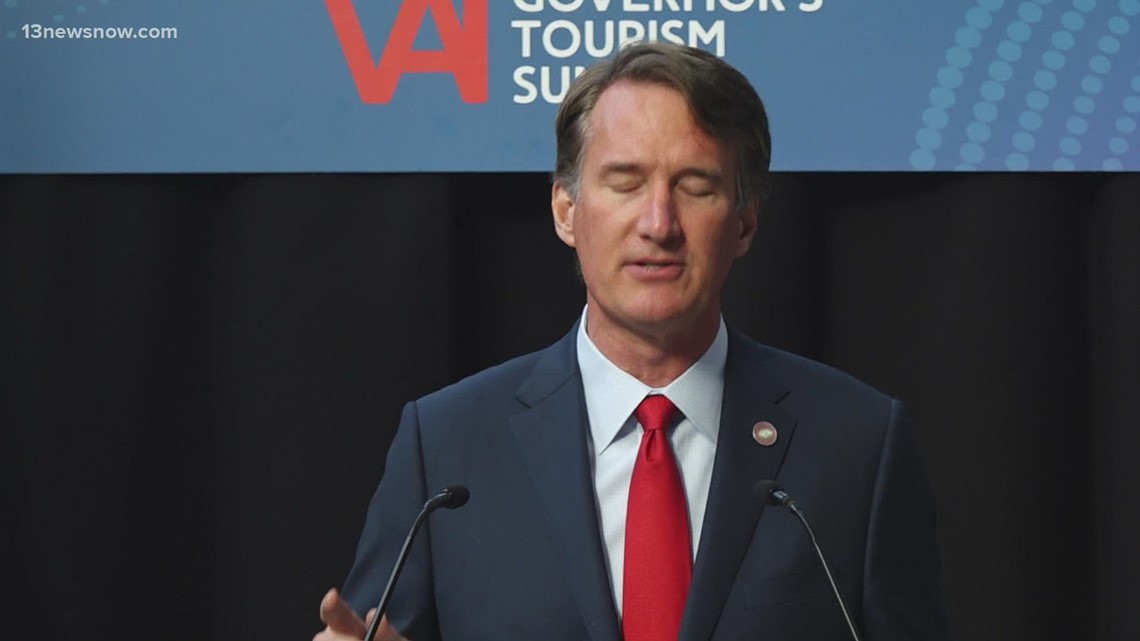 Gov. Youngkin appears at Norfolk tourism summit