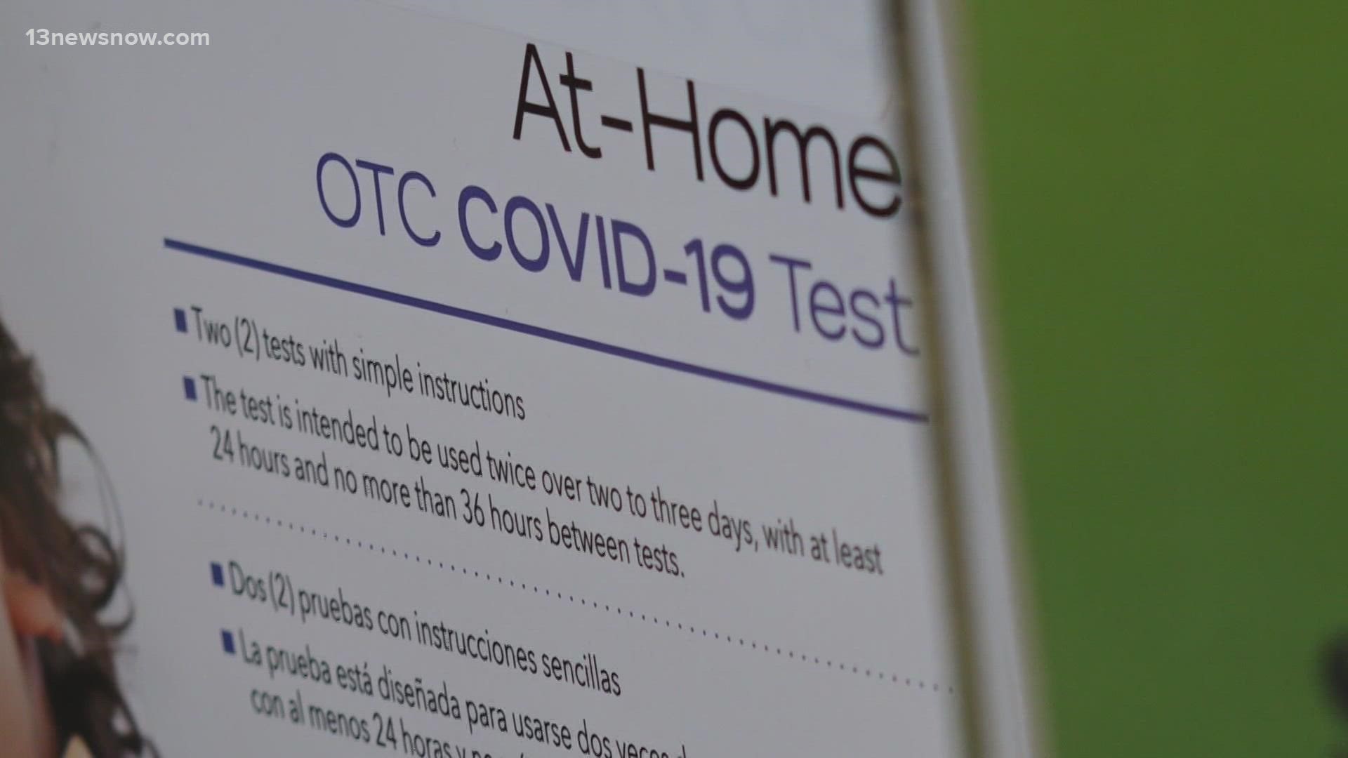 Finding a COVID-19 test is proving to be difficult across Hampton Roads, as most testing sites converted to vaccination sites.