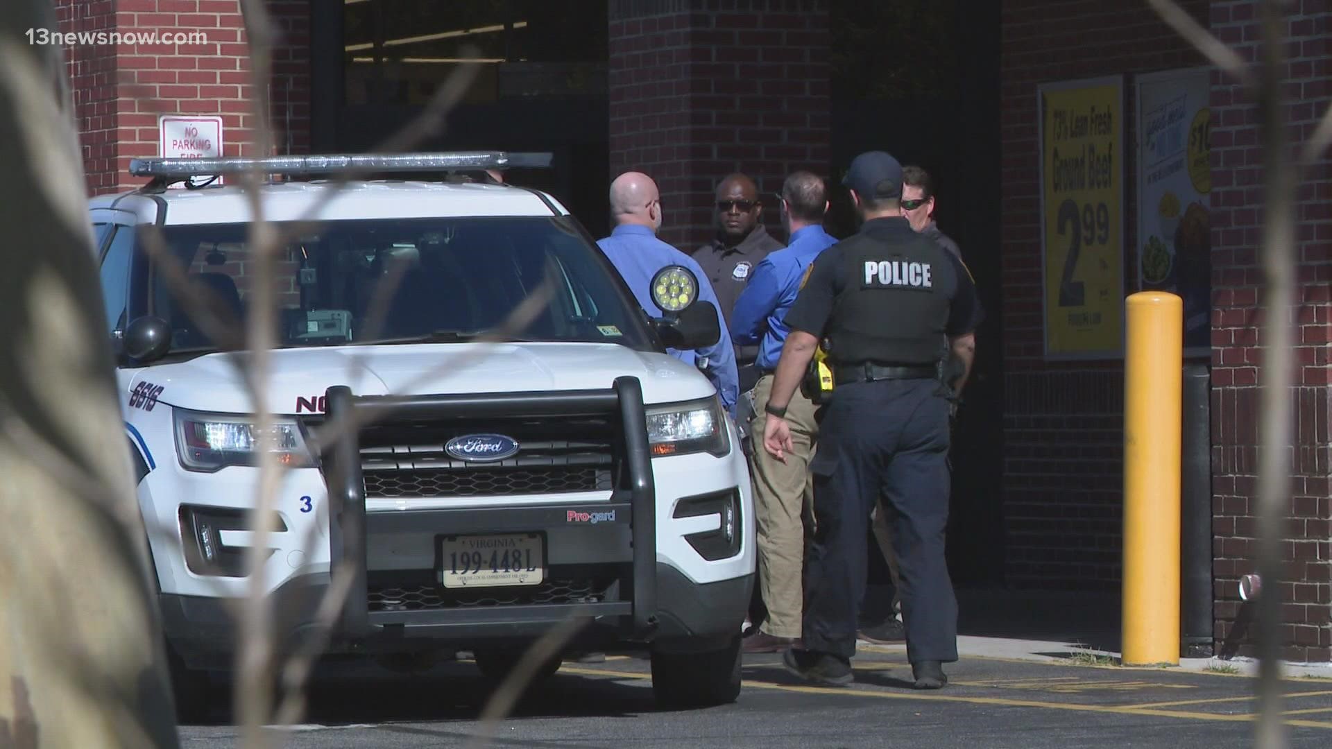Norfolk police said a woman was shot in a Food Lion parking lot, located at 3530 Tidewater Drive after getting into an argument with someone Wednesday.