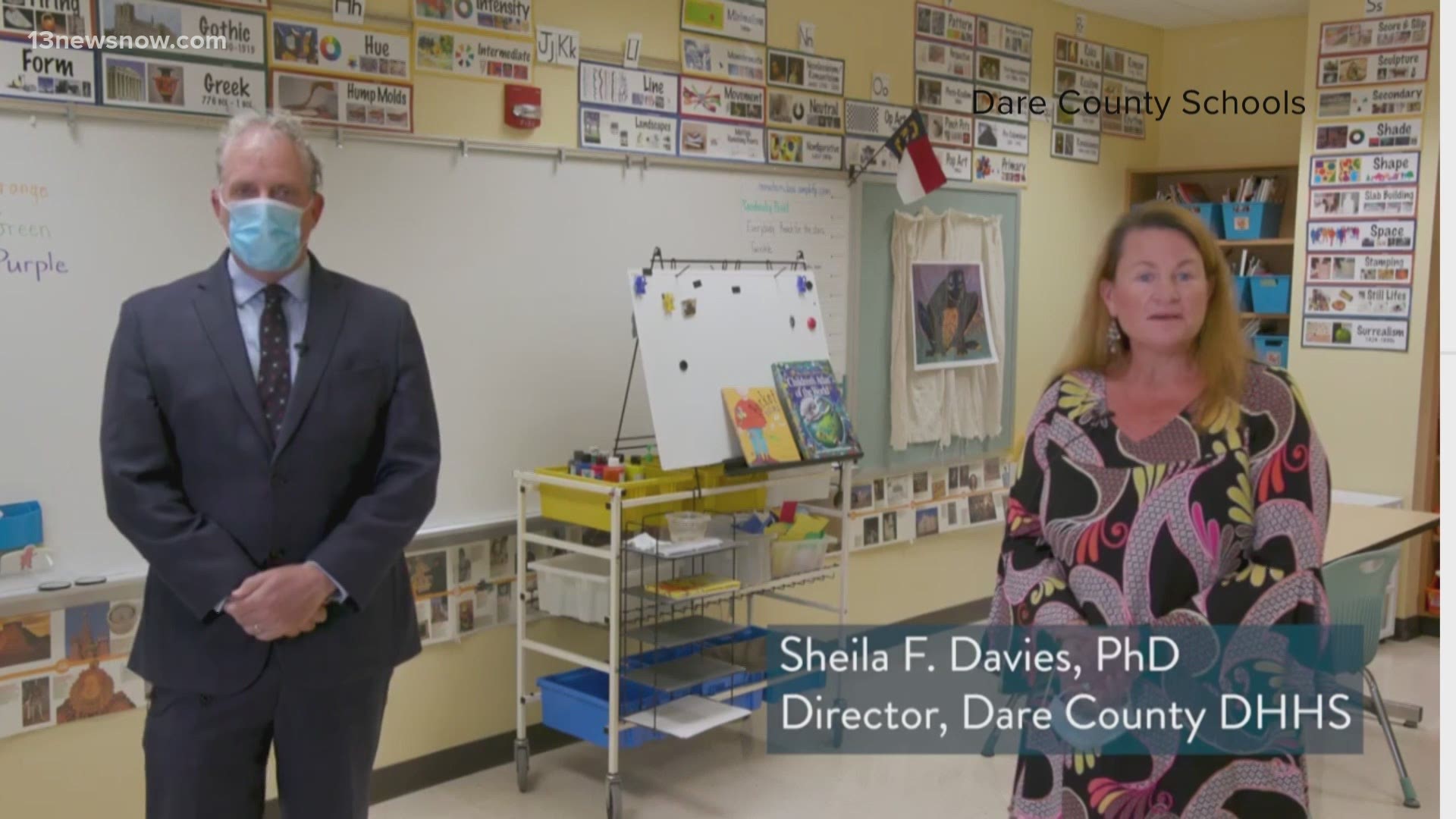 Dare County Public Schools is returning to virtual learning. This comes shortly after some students went back for in-person learning last month.