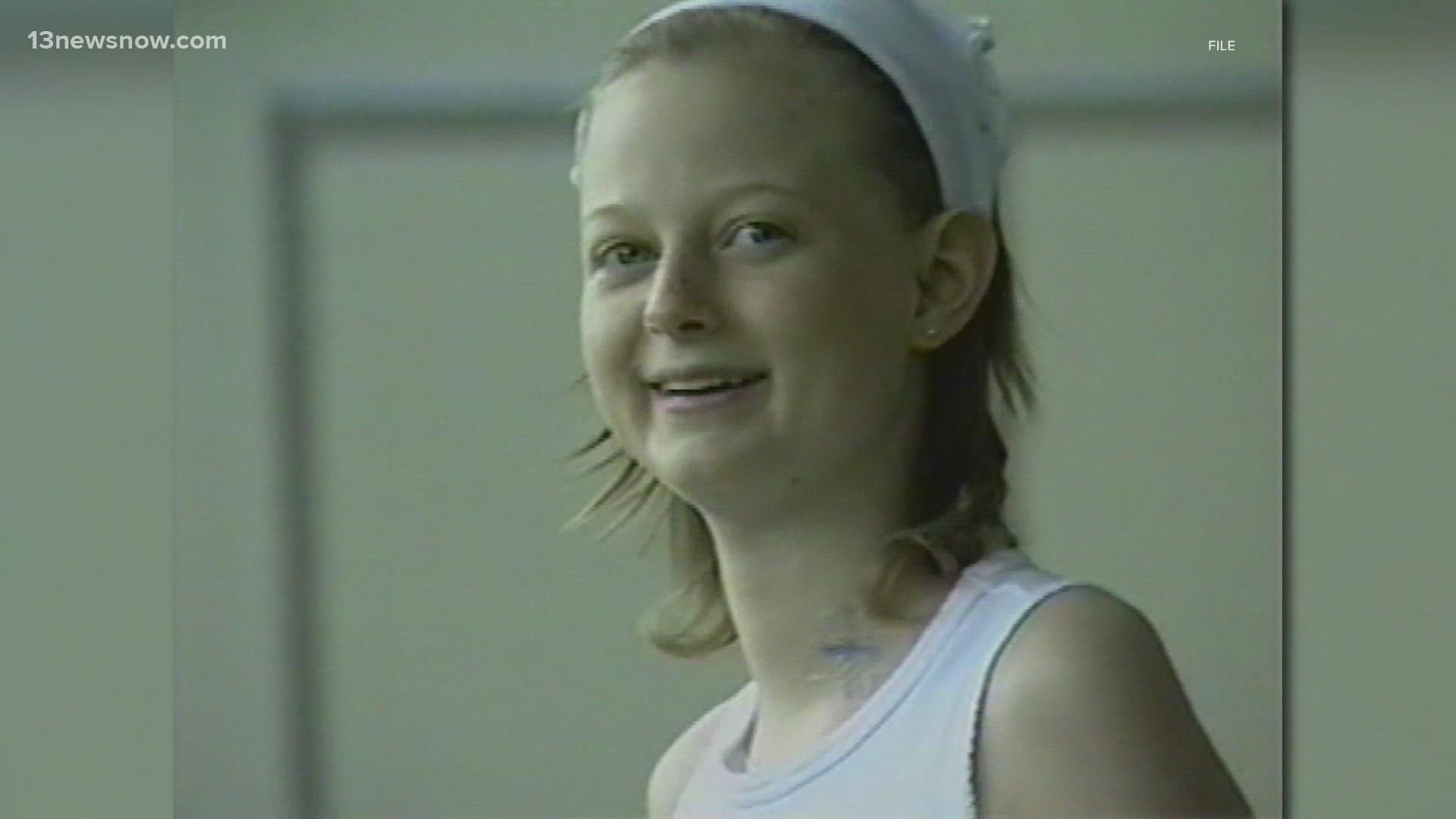 We look back at the story of Ashley Hewitt, a 14-year-old who died of cancer in 2001.