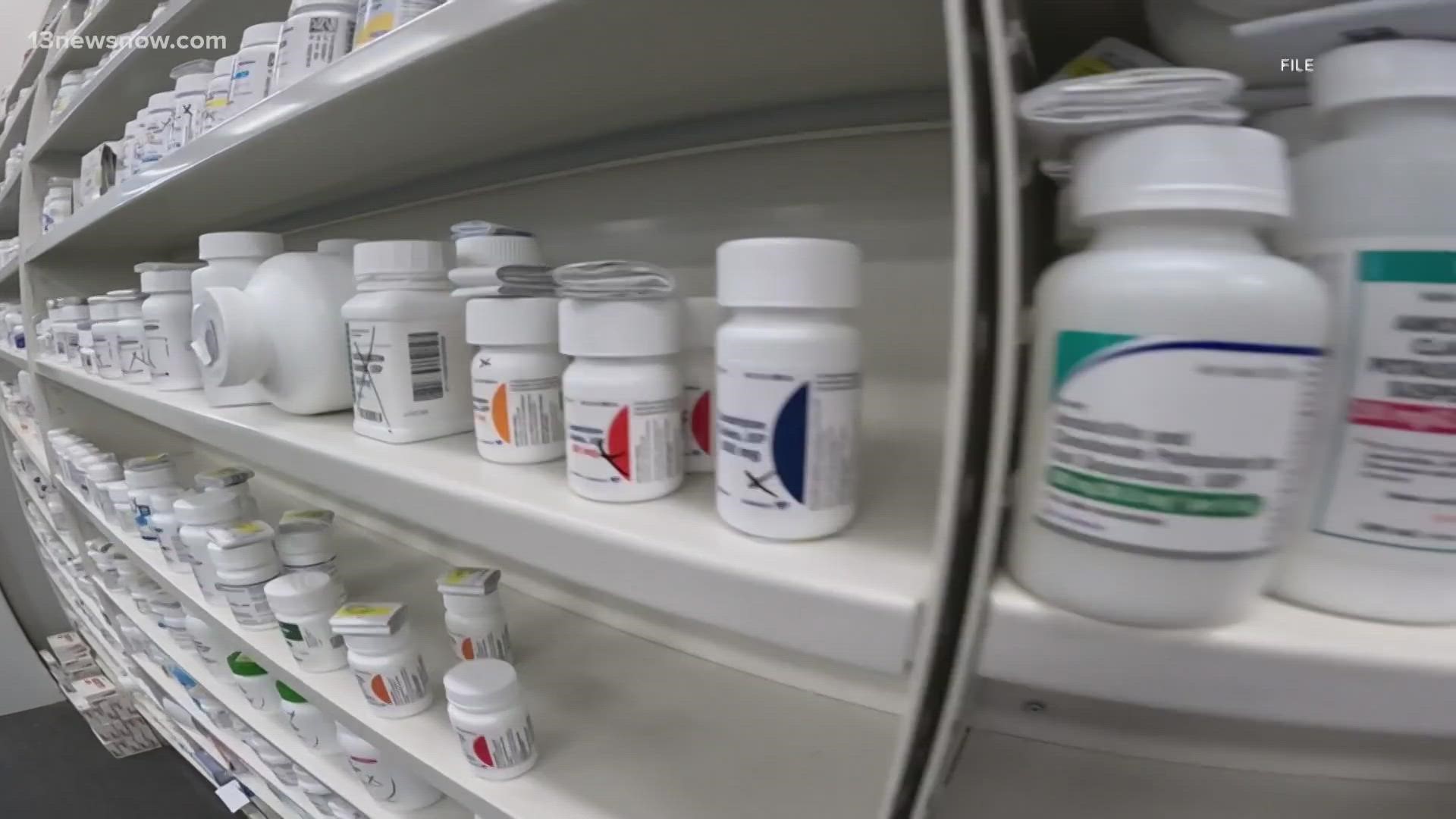 The FDA's database reports that some drug companies say the shortages might not resolve until the spring.