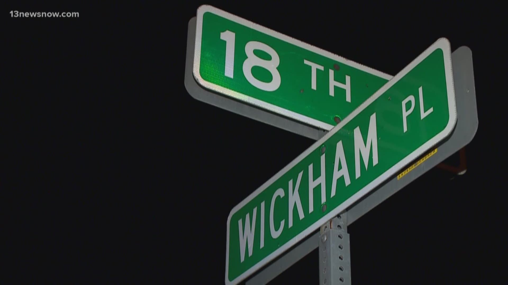 Two men were both hit on Wickham Avenue in Newport News on Christmas Eve. One was killed and the other was seriously injured.