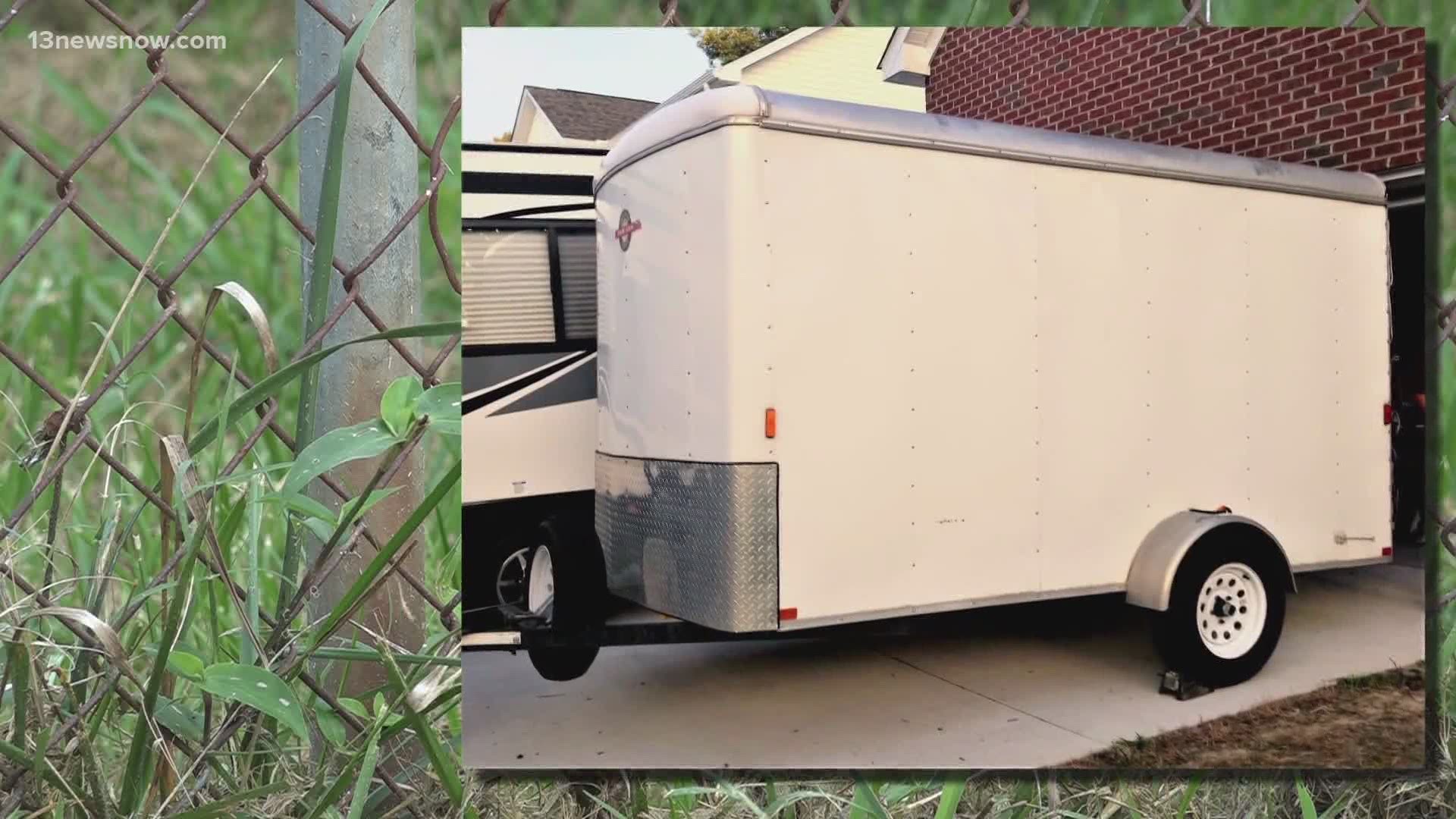 A trailer used to help raise money for a Hampton youth athletic association has been stolen. Now the leaders of the Kappa Cardinals are asking for help to find it.