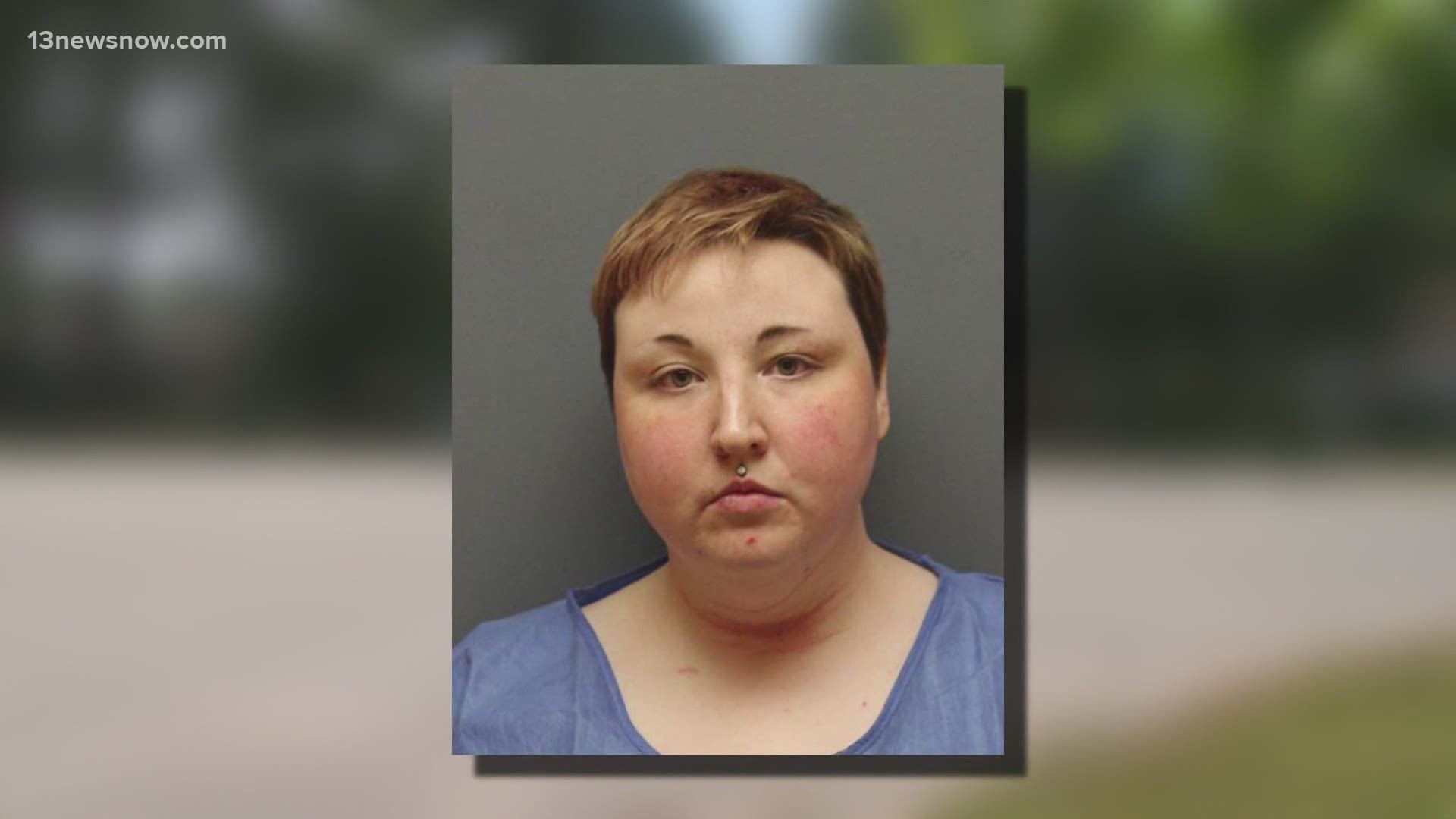 Police said Sarah Ganoe, 35, killed her 10-month-old boy and critically injured her 8-year-old daughter. Officers found the children with several stab wounds.