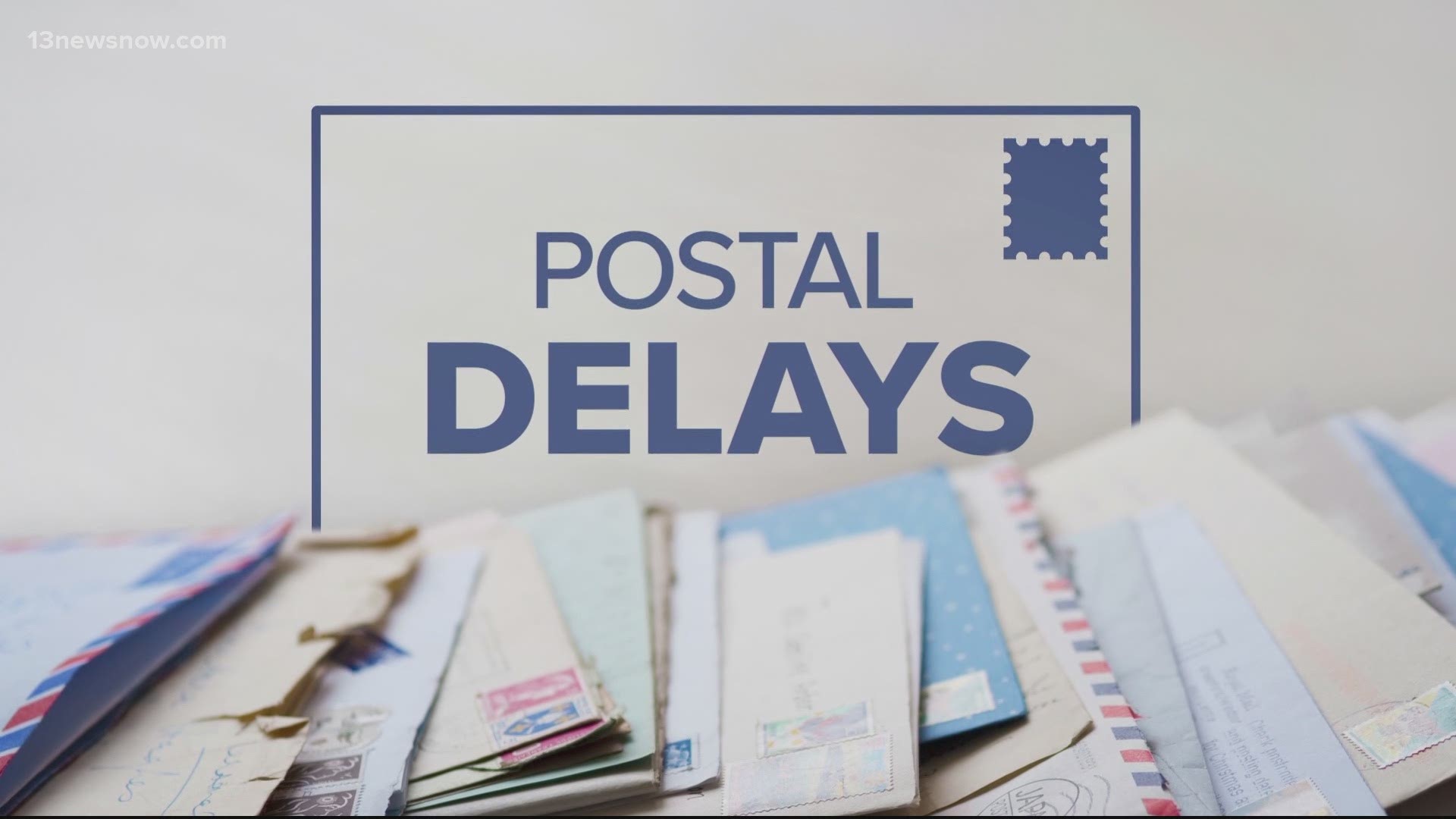 Some Chesapeake residents are asking why they're seeing mail later than expected.