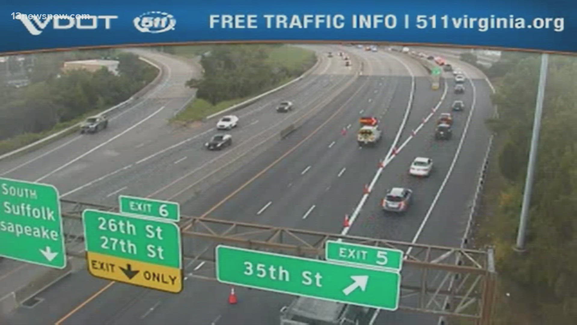 Two People Seriously Injured In Shooting Incident On I-664 In Newport ...