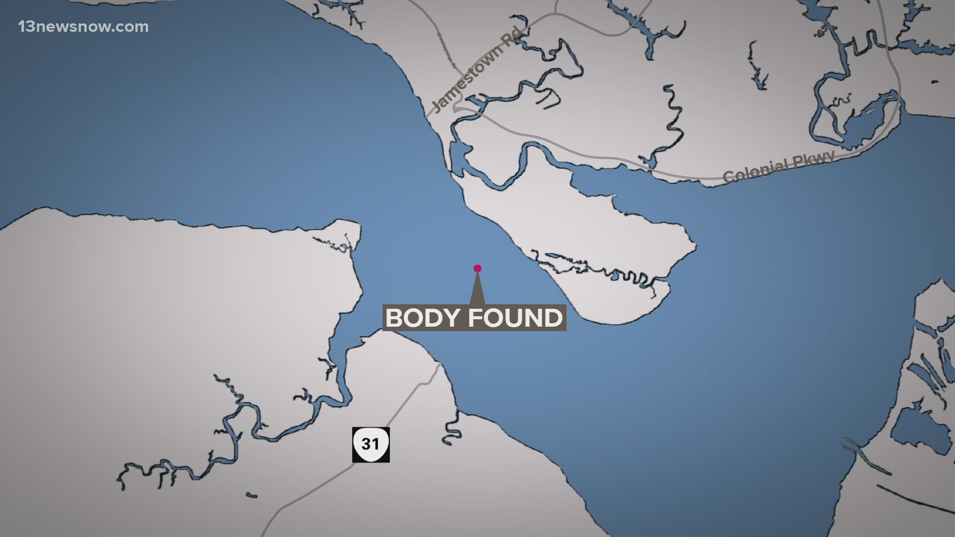 The body of a James City County man has been found in the James River, a day after he was reported missing.