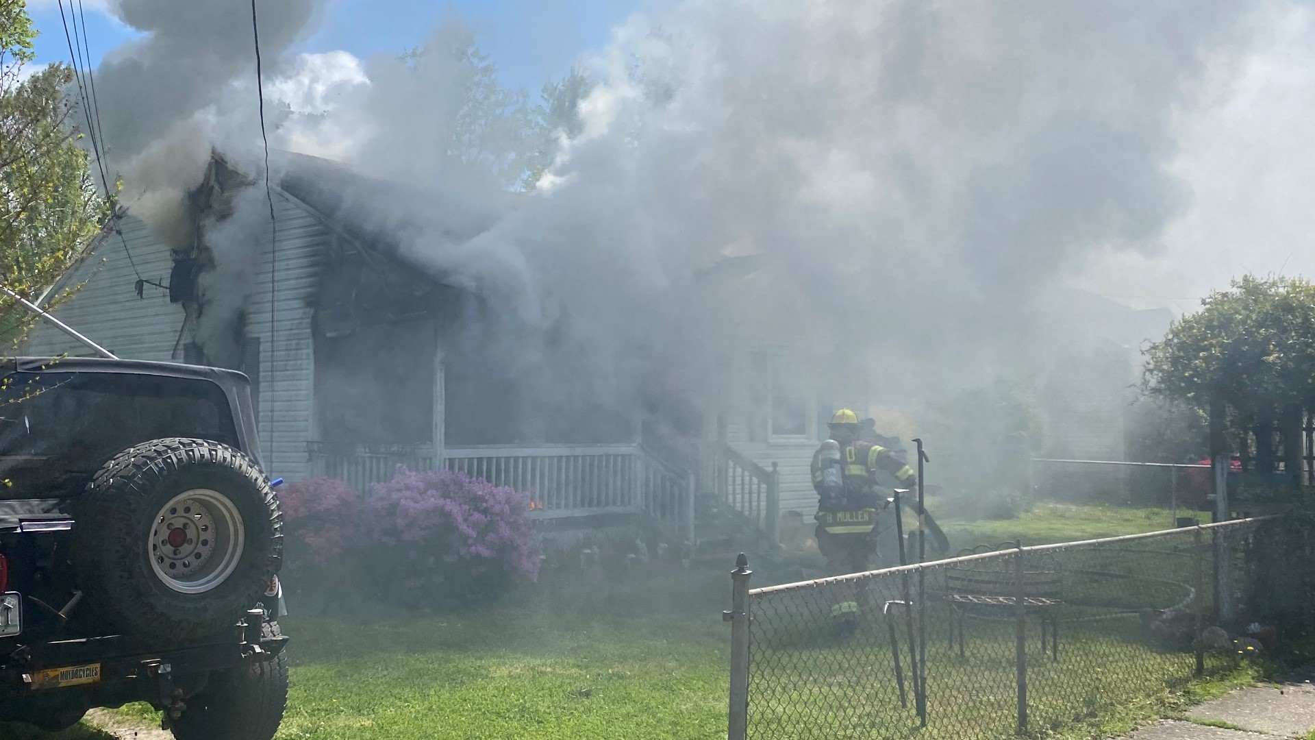 House sustains 'significant damage' during fire in Portsmouth