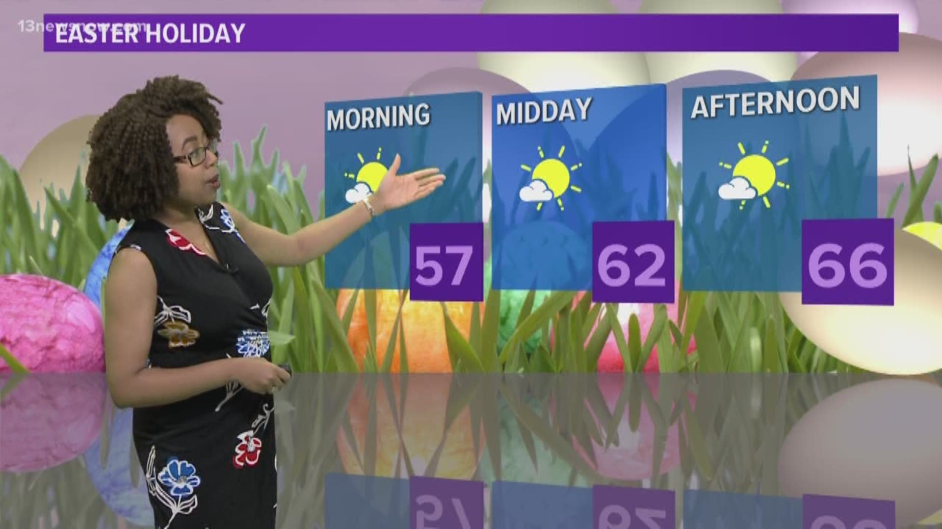 Meteorologist Rachael Peart brings you the forecast from the Weather Authority.