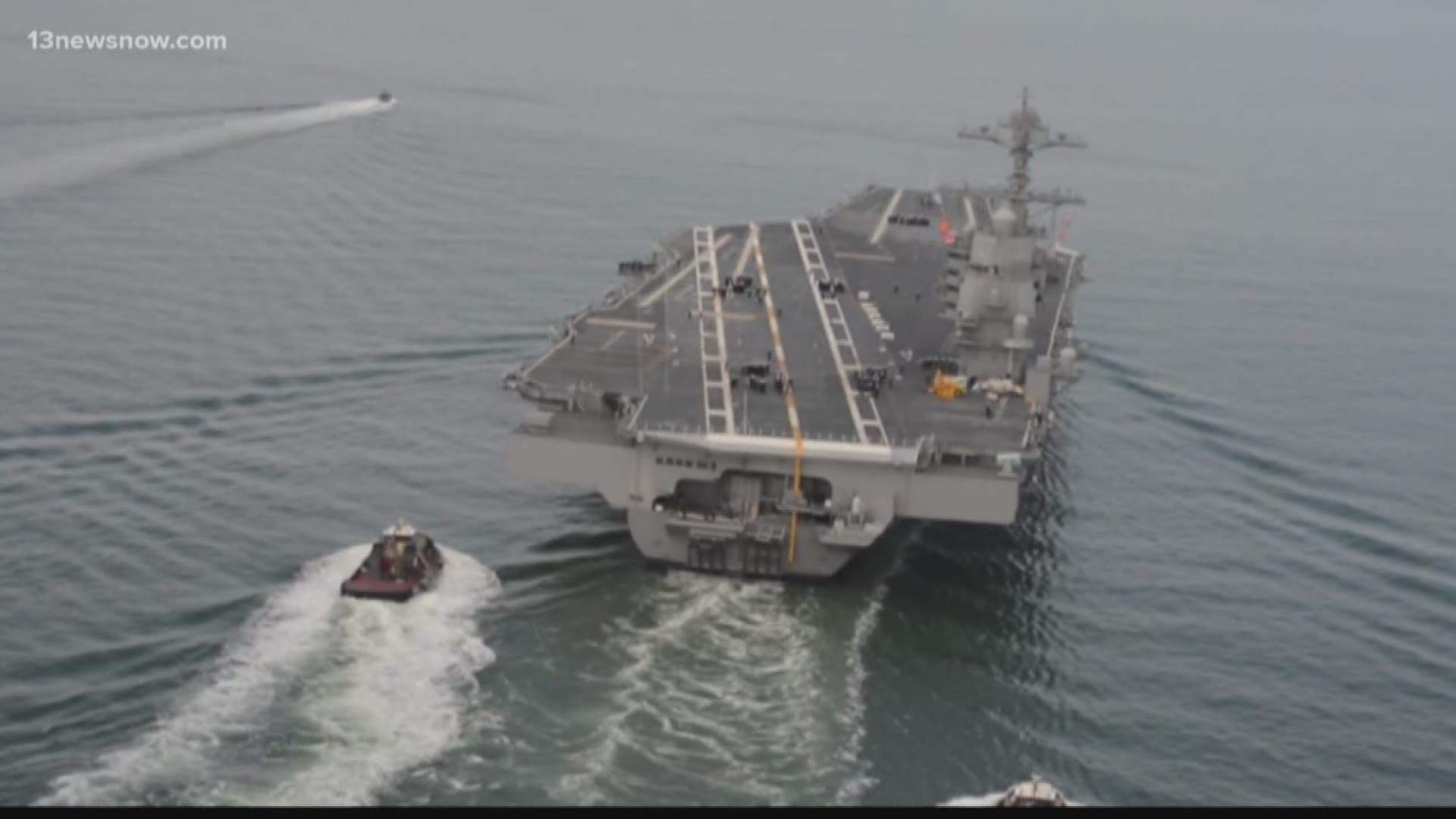 Congressman Rob Wittman is thrilled about the decision to block buy two aircraft carriers increasing the Navy's fleet to 12 aircraft carriers.