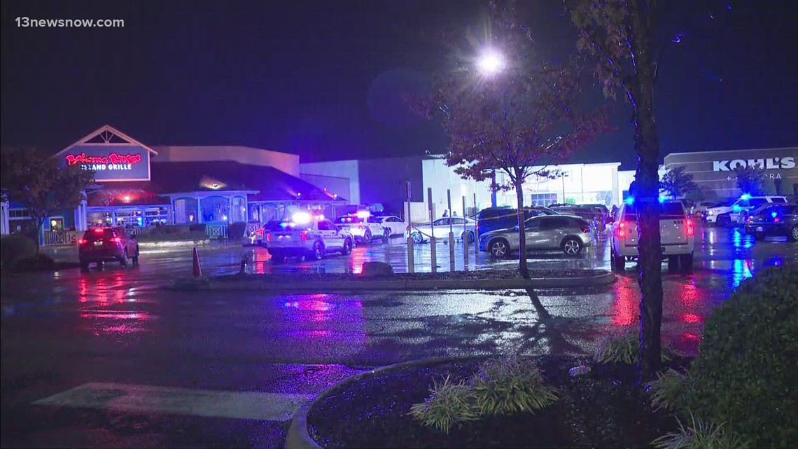 Shots fired in Virginia Beach Town Center, police say a suspect is in ...