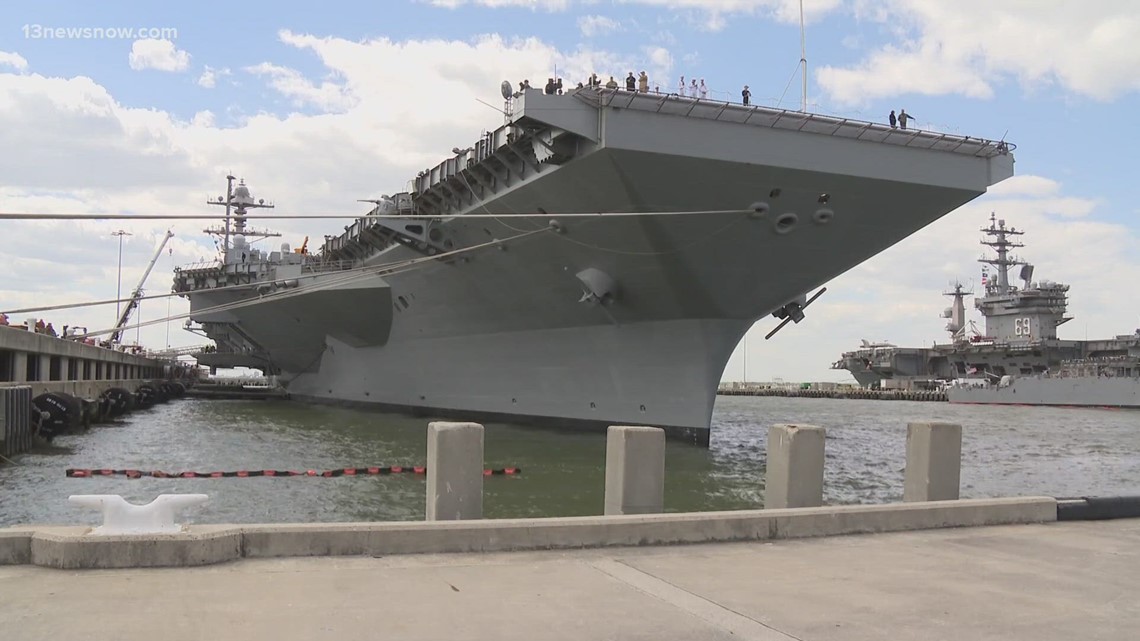 USS Gerald R. Ford Strike Group set to return in coming days, officials ...